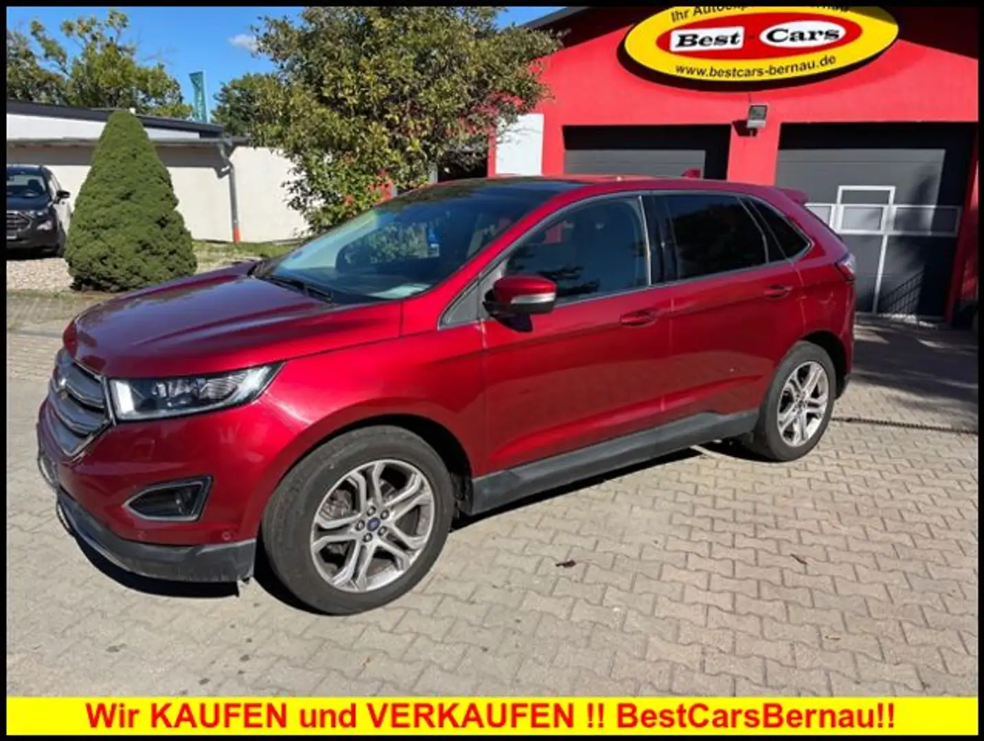 Ford Edge Titanium Leder Kamera Sitze belüftet 4x4 Allrad N Violett - 2