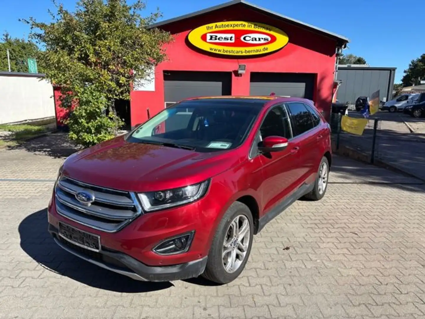 Ford Edge Titanium Leder Kamera Sitze belüftet 4x4 Allrad N Violett - 1