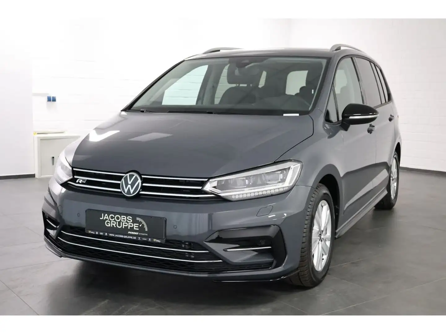 Volkswagen Touran 2.0 TDI R-Line DSG,Navi,LED,AHK Grau - 2