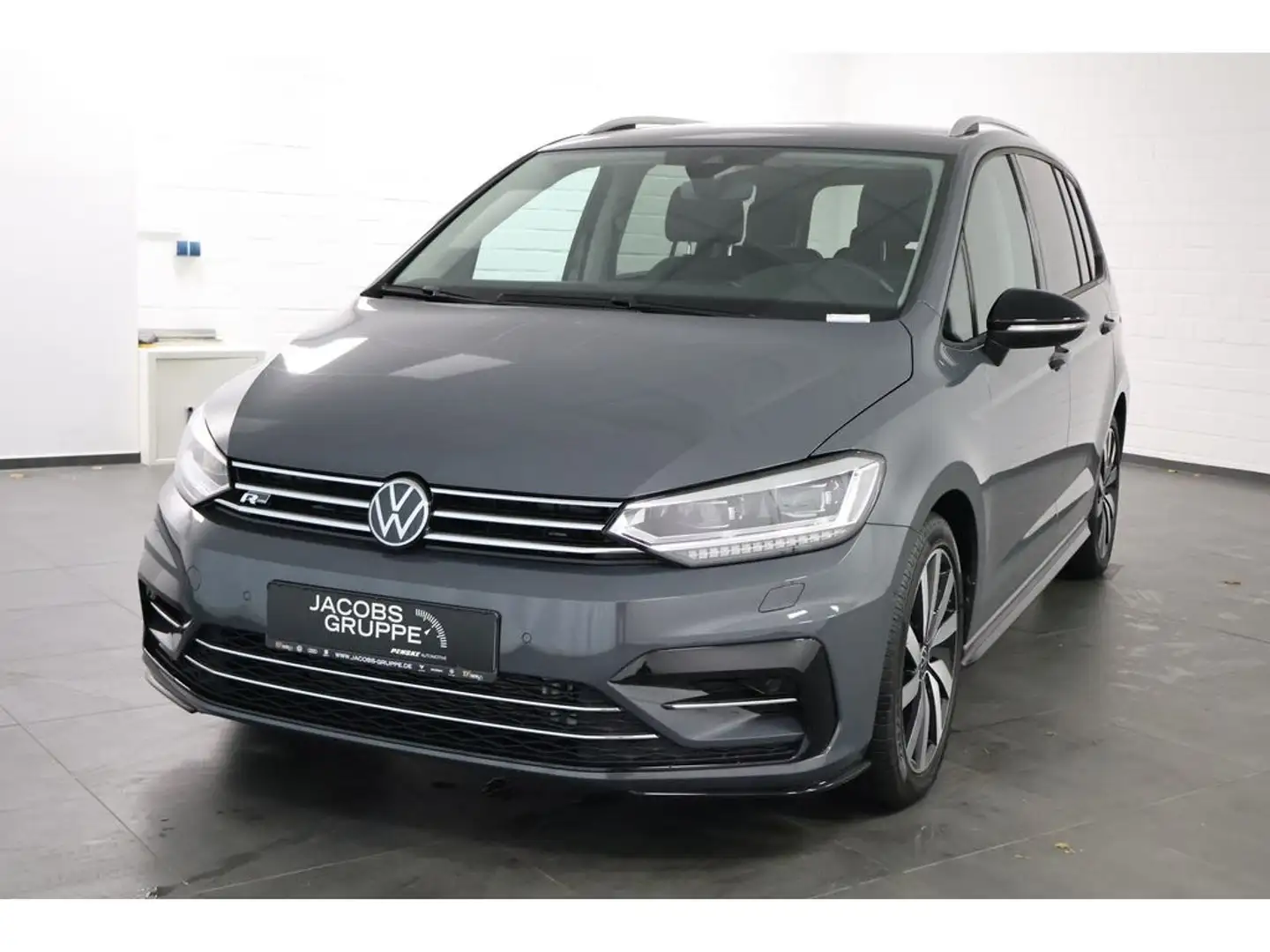Volkswagen Touran 2.0 TDI R-Line DSG,Navi,LED,AHK Grijs - 2