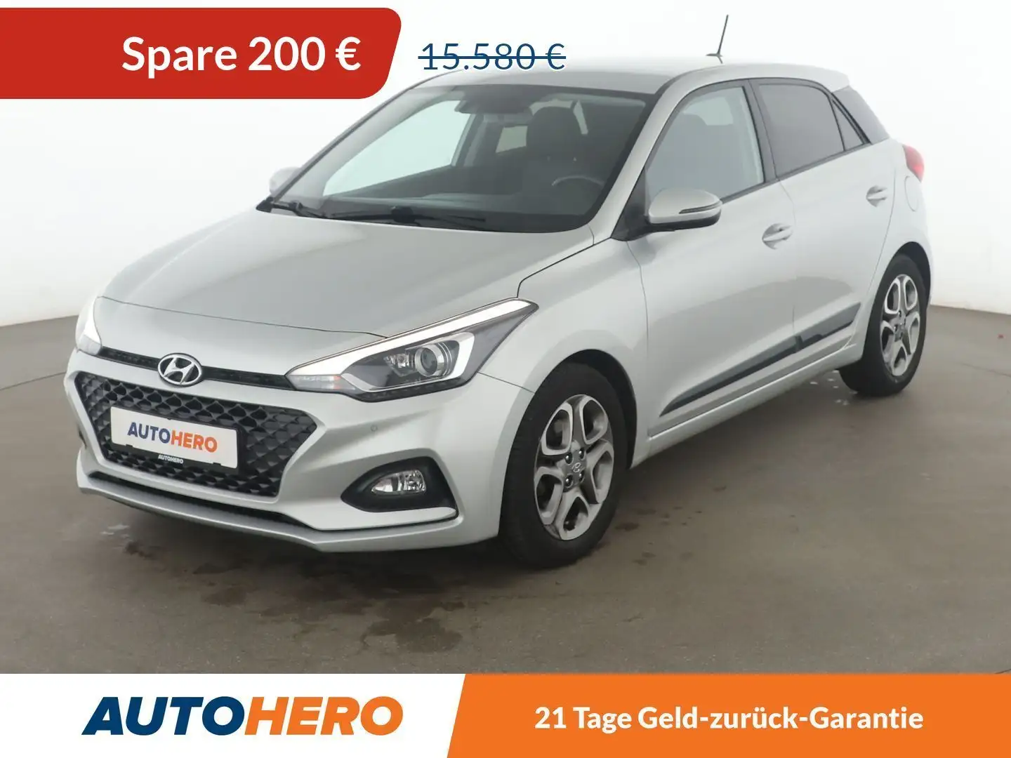 Hyundai i20 1.0 TGDI Style Aut.*NAVI*TEMPO*CAM*PDC*SHZ* Grau - 1