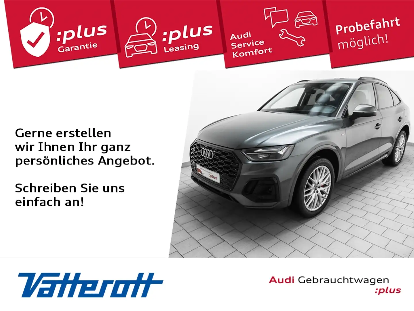 Audi Q5 Sportback 50 TFSI e S line AHK Navi Grau - 1