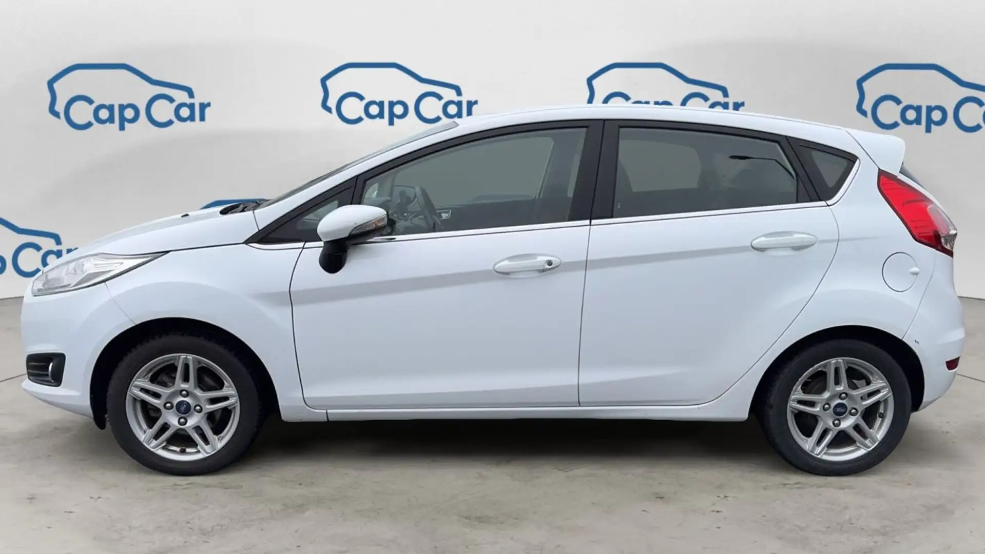 Ford Fiesta V 1.0 EcoBoost 80 Trend Blanc - 2