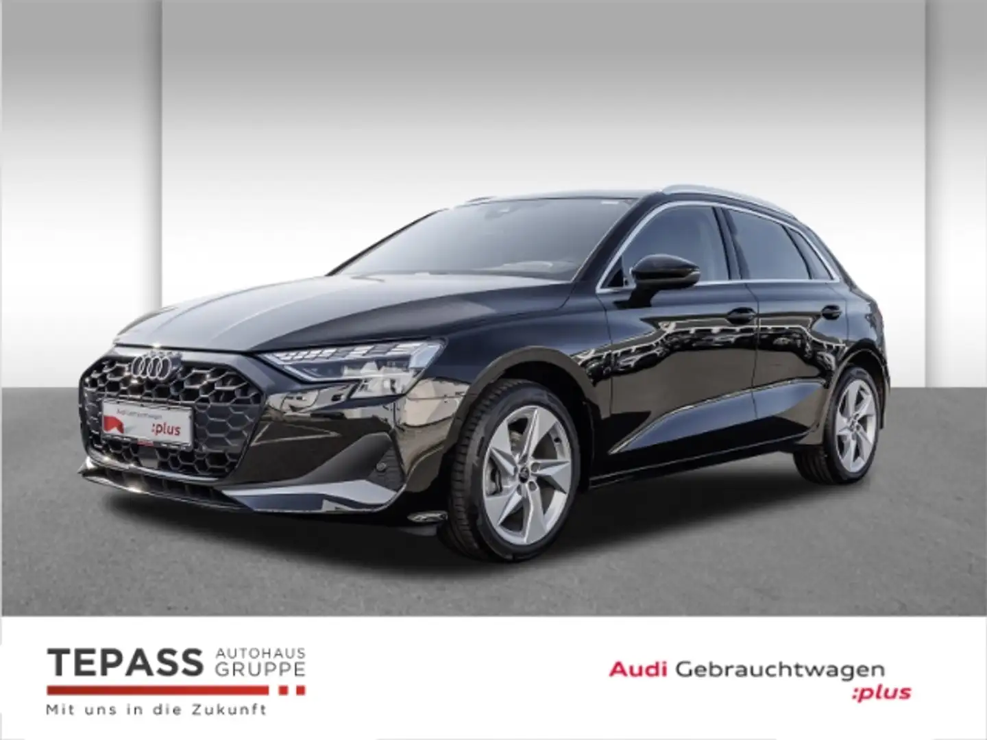 Audi A3 Sportback 35 TFSI S TRONIC ADVANCED LED SHZ CARPLA Schwarz - 1