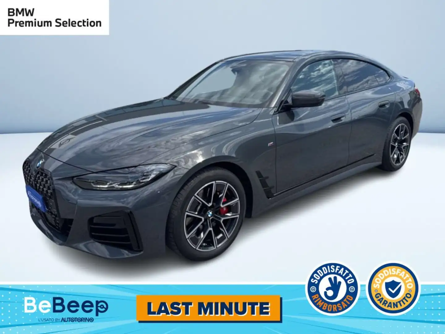 BMW 420 420D GRAN COUPE MHEV 48V XDRIVE MSPORT AUTO Gris - 1
