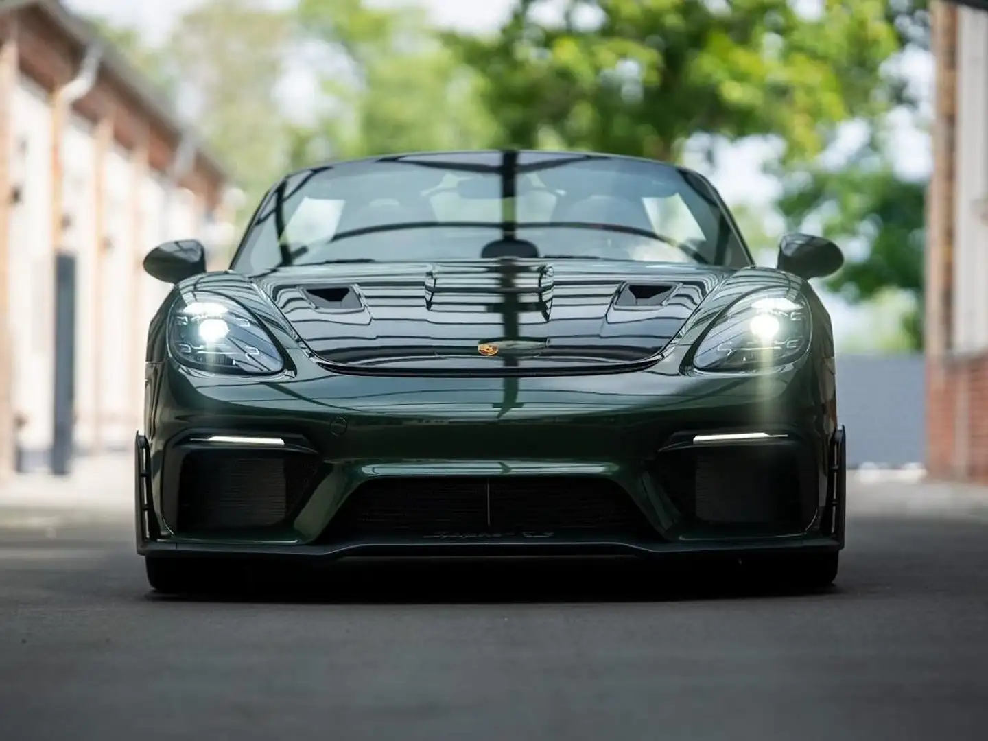 Porsche 718 Spyder 718 4.0 Spyder RS pdk Зелений - 1