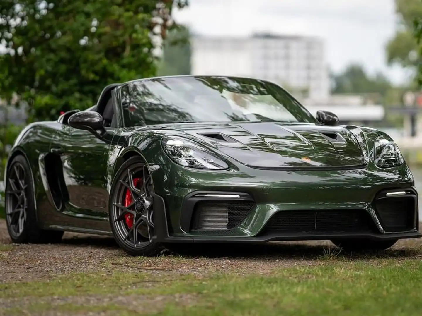 Porsche 718 Spyder 718 4.0 Spyder RS pdk Зелений - 2