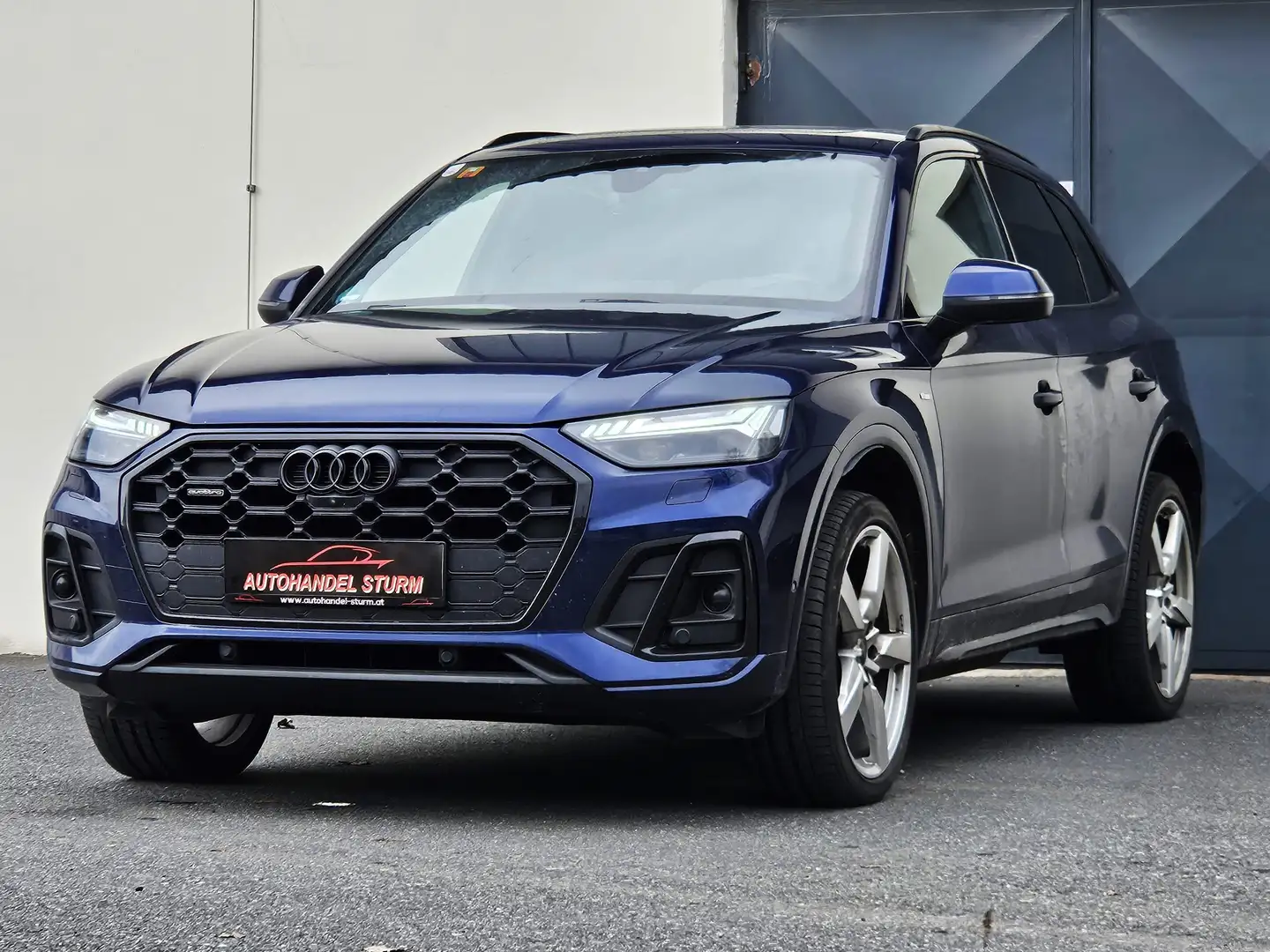 Audi Q5 40TDI quattro S-line S-tr *Optikpaket*Matrix*OLED* Синій - 1