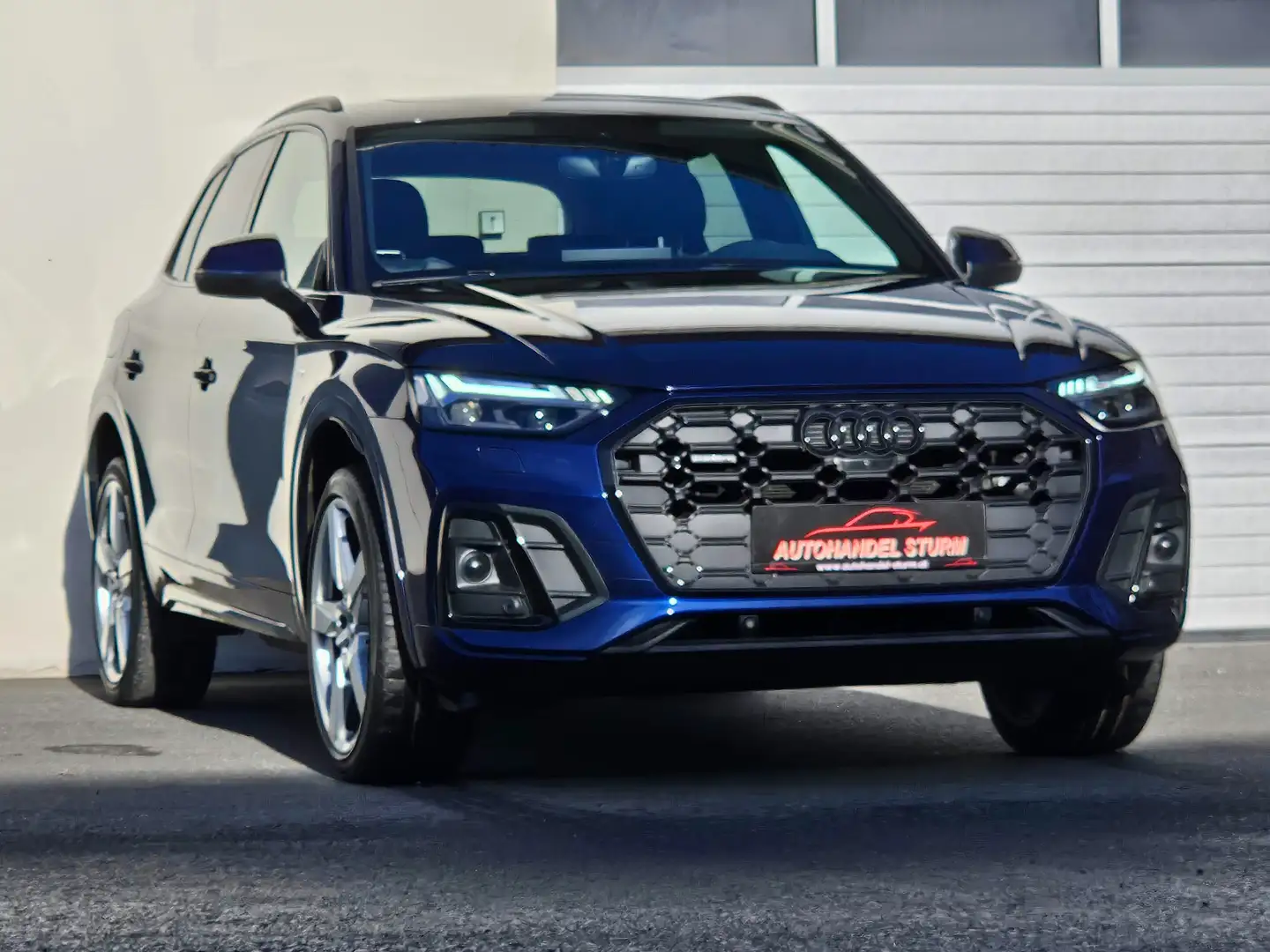 Audi Q5 40TDI quattro S-line S-tr *Optikpaket*Matrix*OLED* Bleu - 2