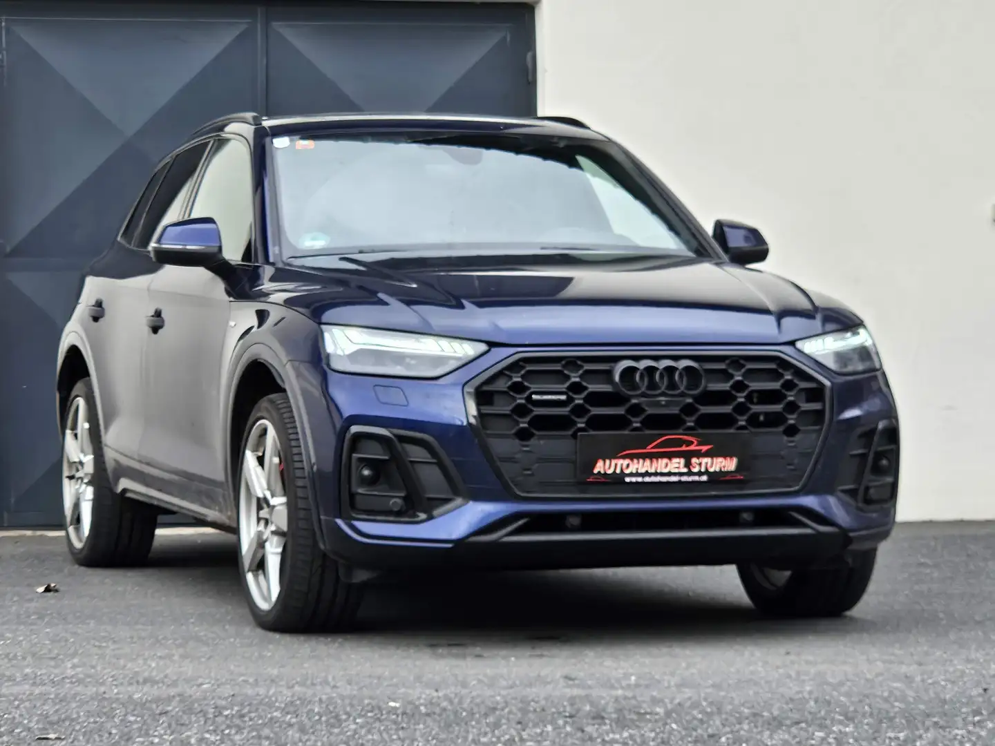 Audi Q5 40TDI quattro S-line S-tr *Optikpaket*Matrix*OLED* Синій - 2