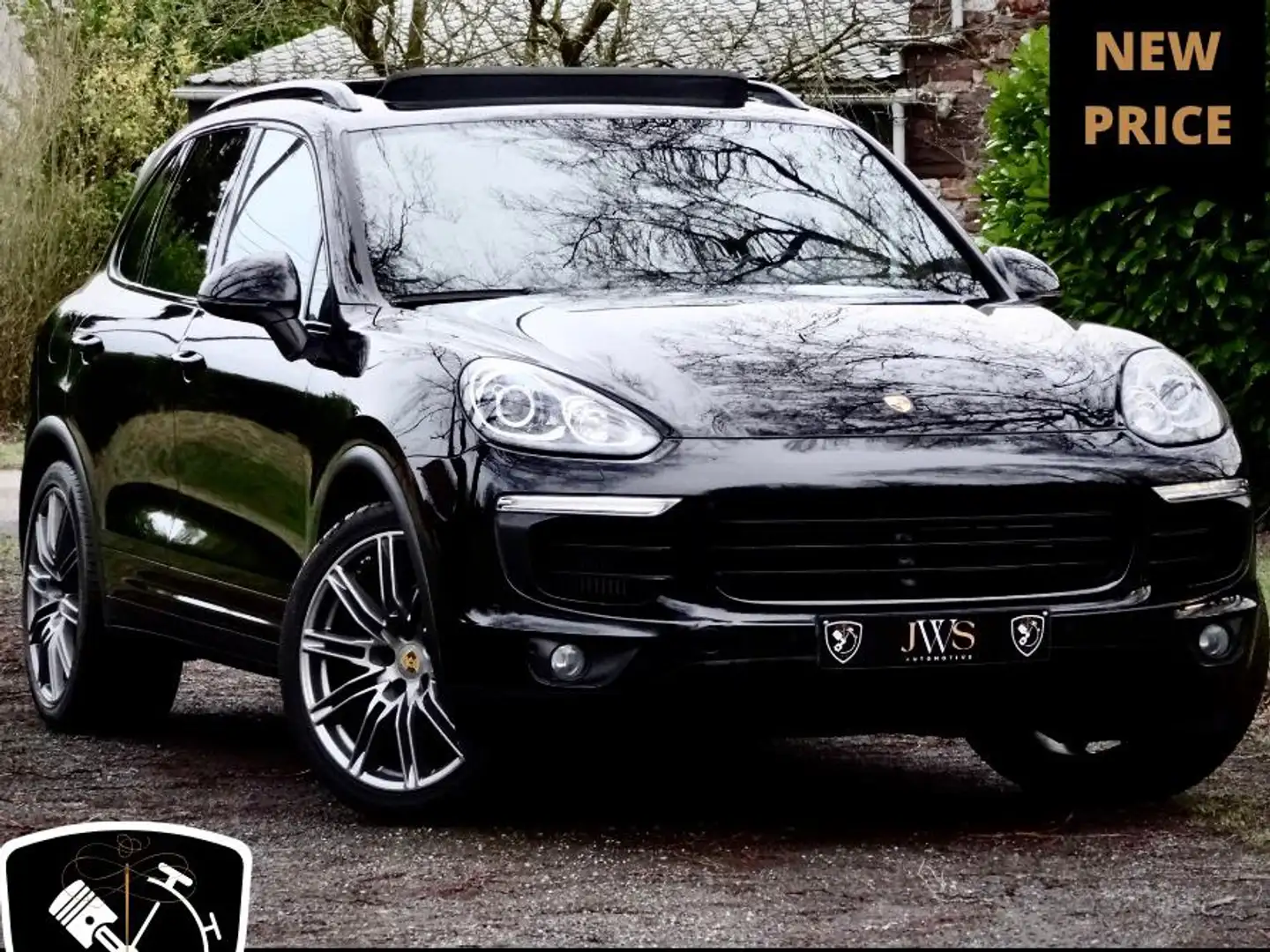 Porsche Cayenne 3.0D V6  ** AIR SUSP. - PANO - CAM - FULL CUIR ** Noir - 1
