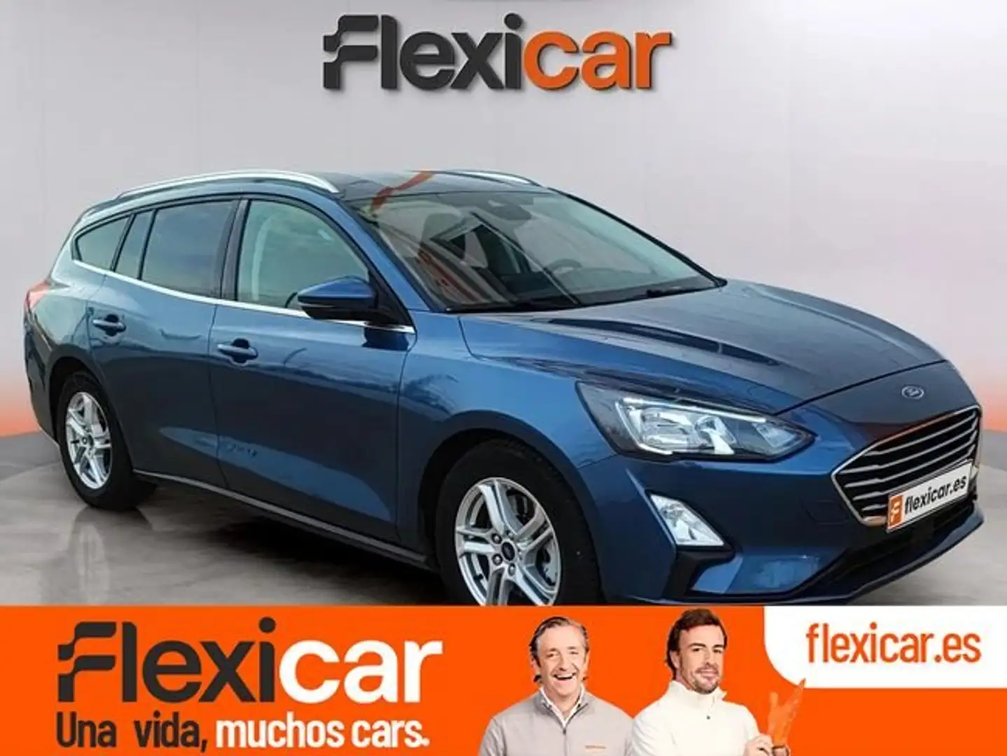Ford Focus Sportbreak 1.5Ecoblue Trend+ Bleu - 1