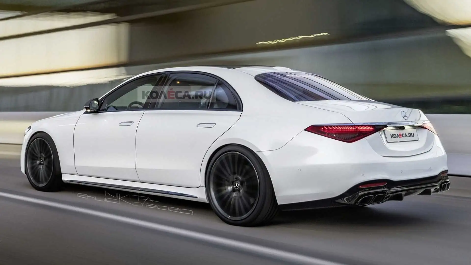 Mercedes-Benz S 580 S 580e Blanc - 1