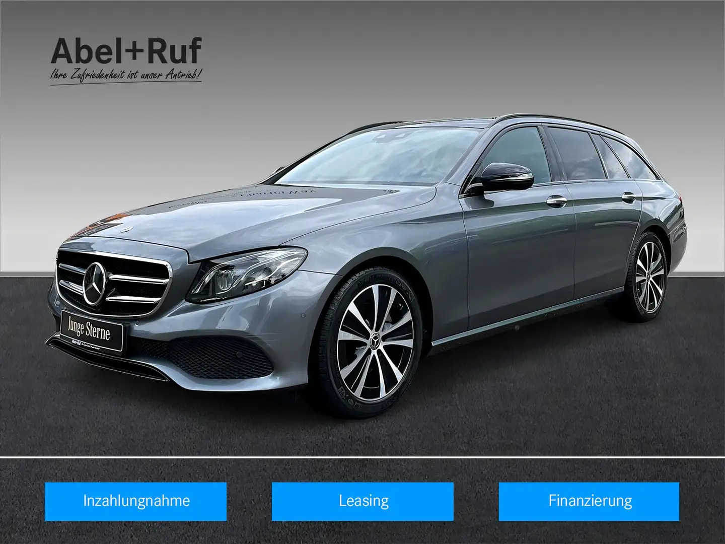 Mercedes-Benz E 300 T d AVANTGARDE+MULTI+DISTR+NIGHT+Kam+AHK Grau - 1