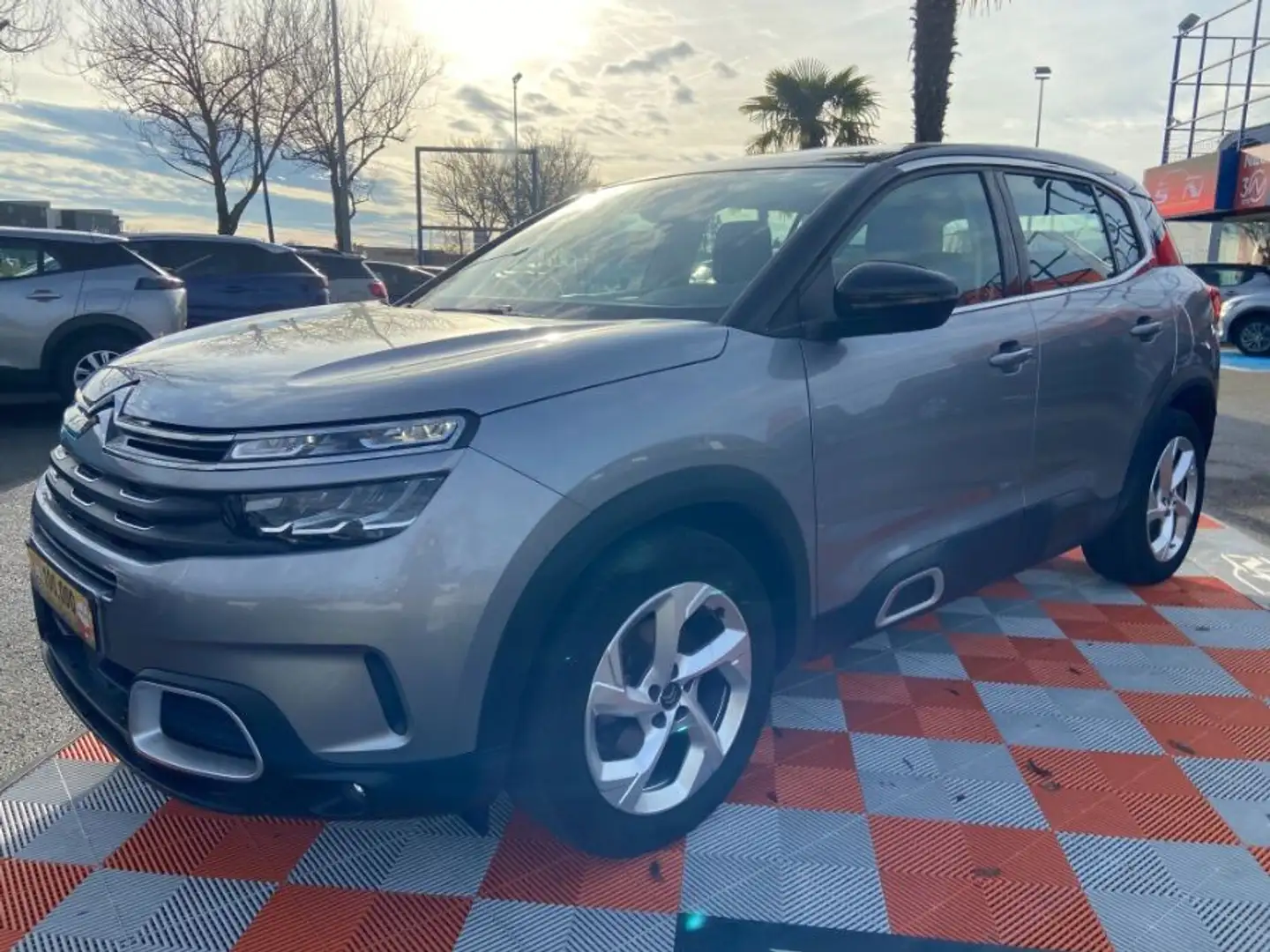 Citroen C5 Aircross BlueHDi 130 BV6 FEEL GPS Caméra ADML Toit Noir Gris - 2