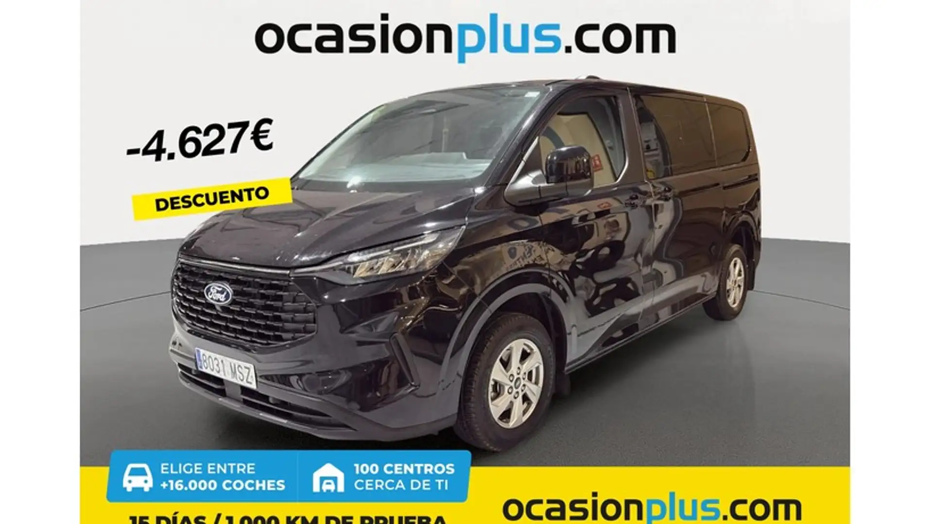 Ford Tourneo Custom 2.0 EcoBlue Trend 136 Negro - 1