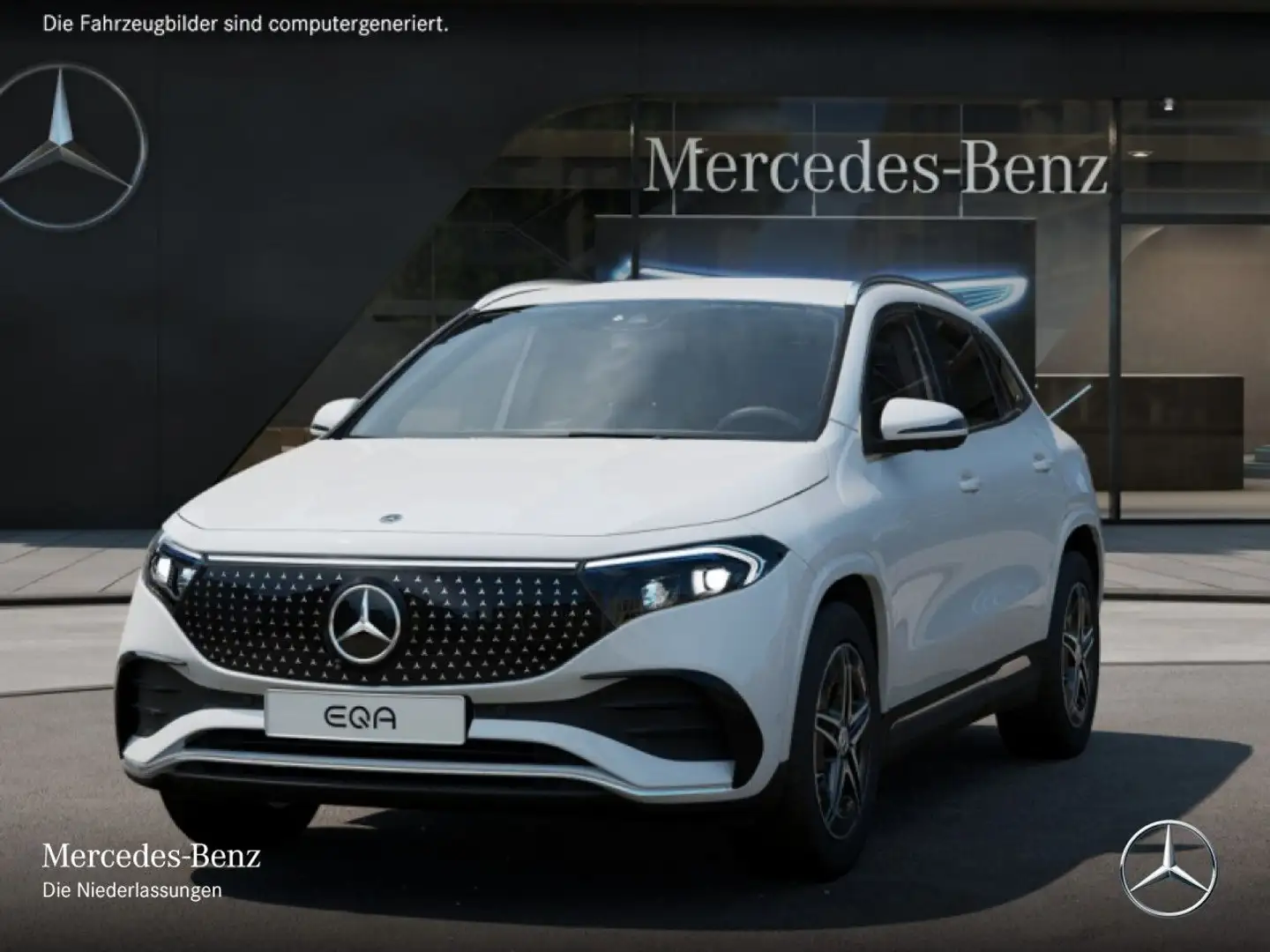 Mercedes-Benz EQA 250 AMG+ADVANCED+360+SPUR Alb - 2