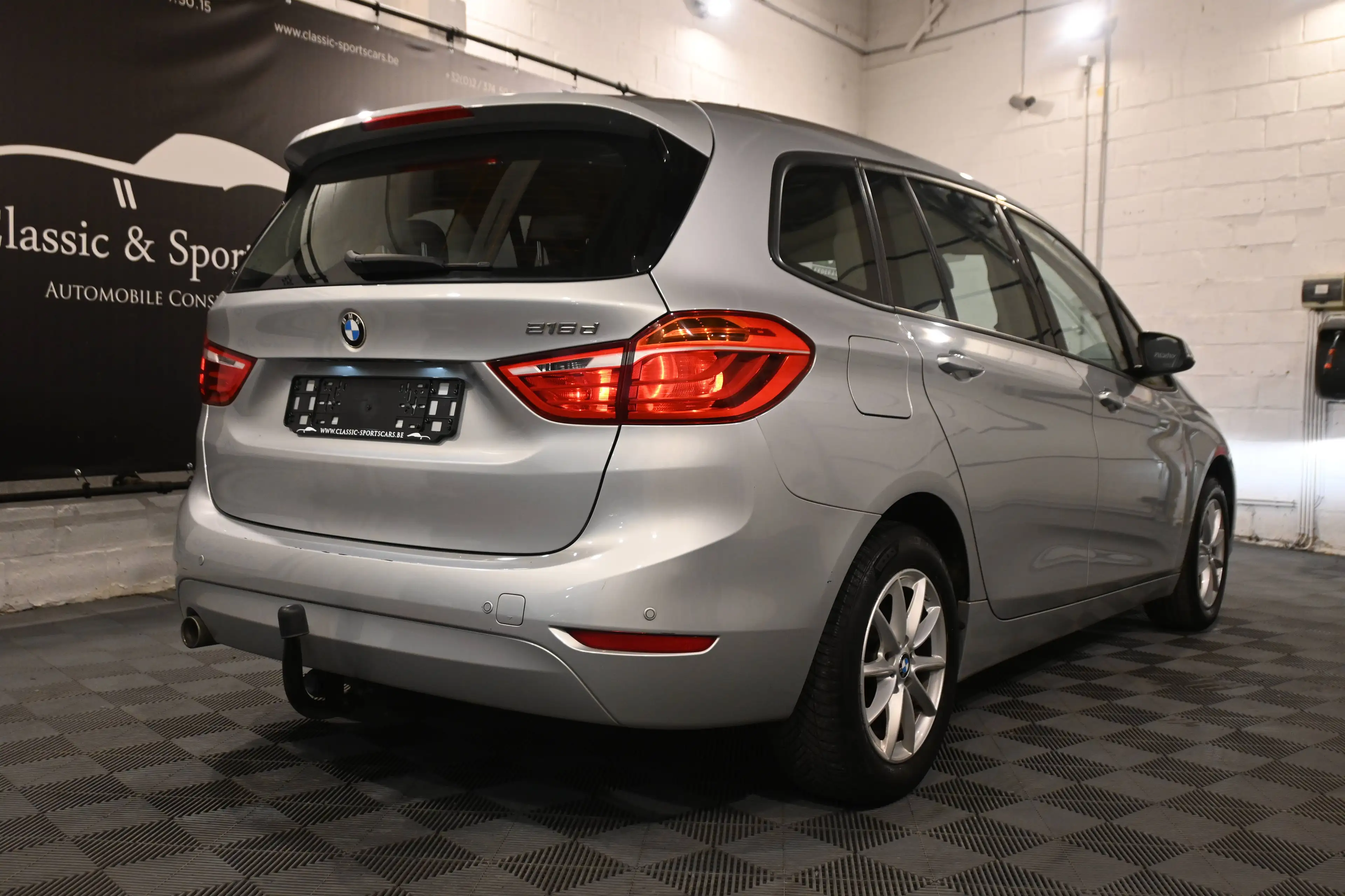 BMW 216 d GRAN TOURER / 7 PLACES / 7 SEATS / 7 PLAATS / GPS NAVIGATION / COFFRE ELECTRIQUE !! — photo 5