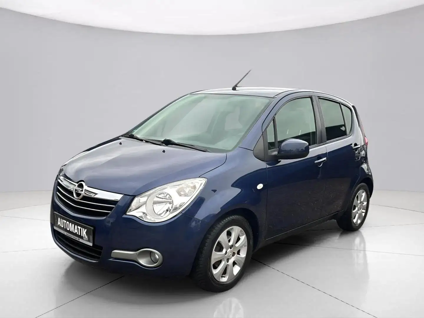 Opel Agila Automatik*HU/AU Neu*2.Hand*Klima*Garantie* Blauw - 1