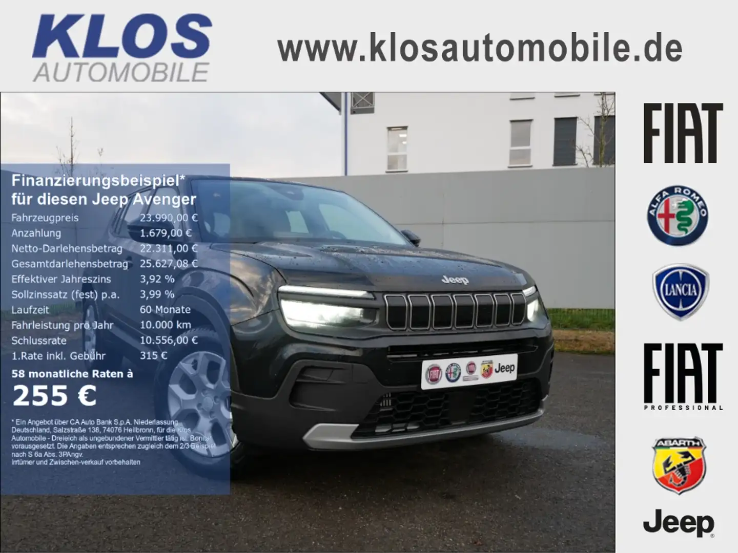 Jeep Avenger ALTITUDE 1.2 T3 100 PS PDC WINTER APPLE CARPLAY Nero - 1