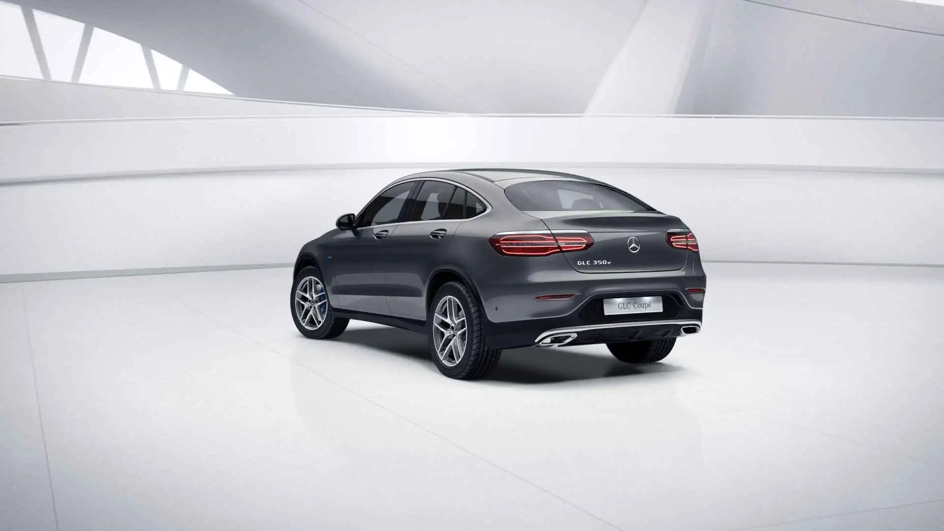 Mercedes-Benz GLC 350 e 4MATIC Coupé AMG Line | Panoramisch Dak | Leder Gris - 2