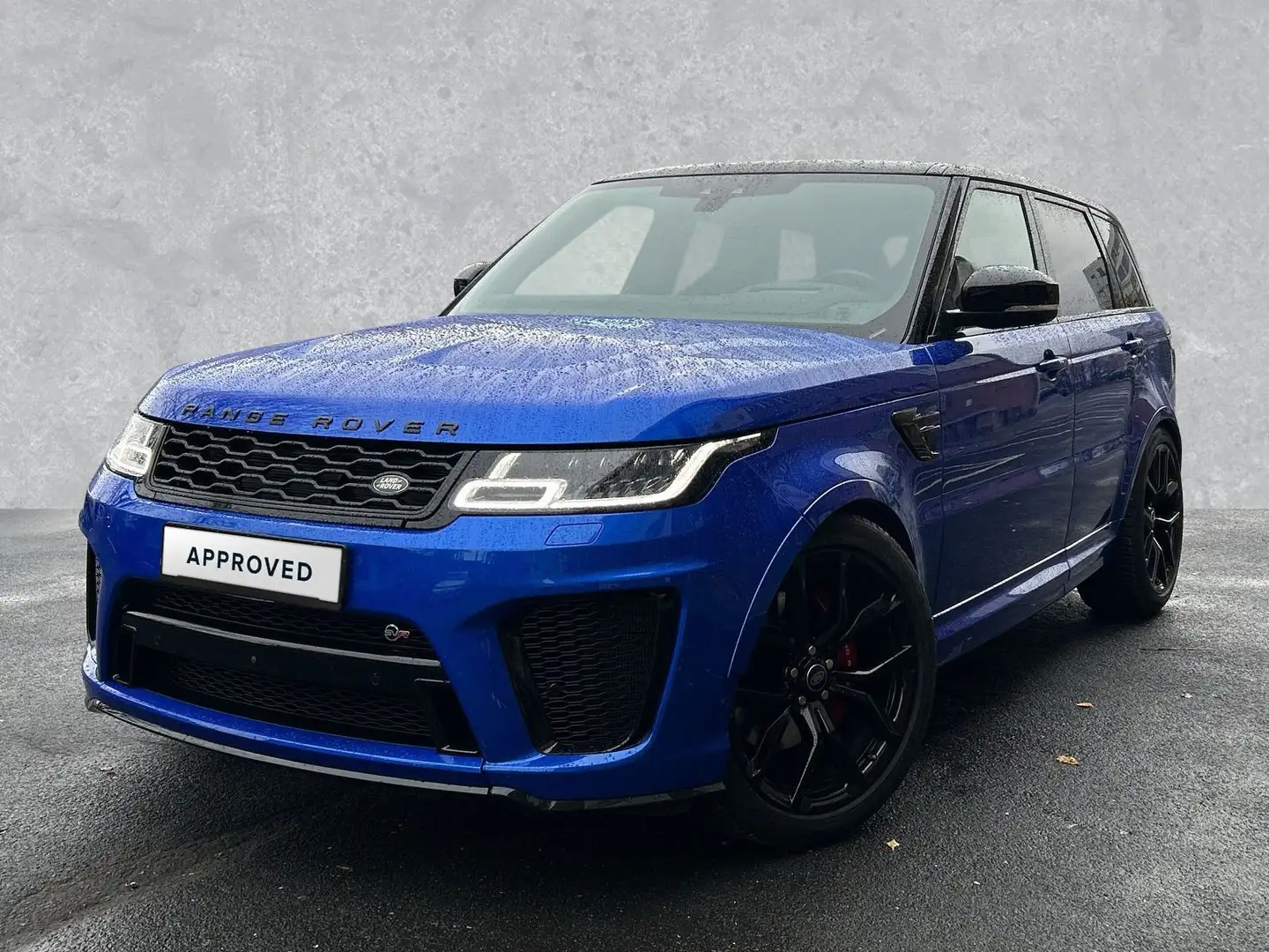 Land Rover Range Rover Sport P575 SVR 22" Pano Blau - 1