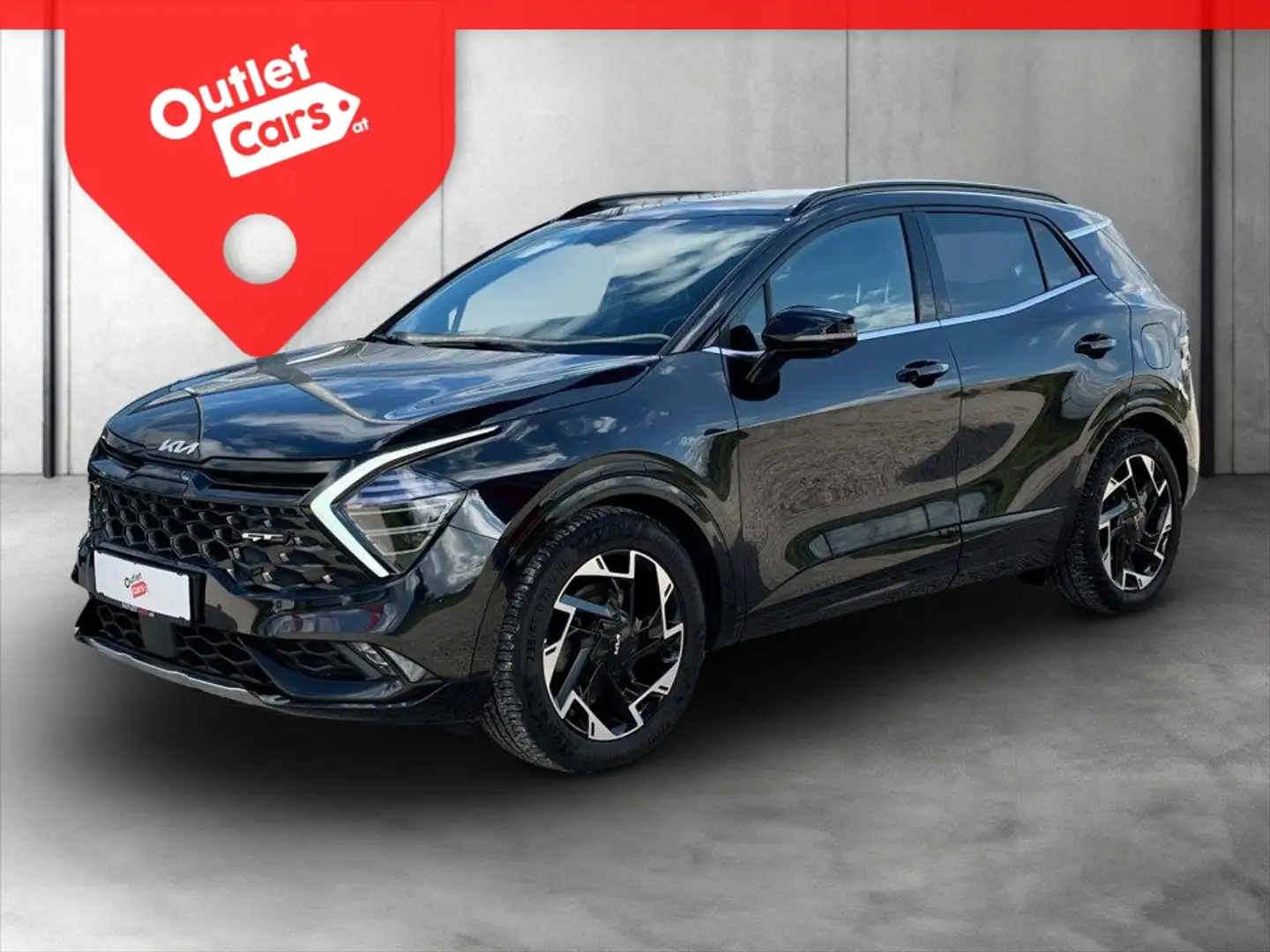Kia Sportage 1.6CRDI Aut GT-Line Facelift AWD+NAV+AHV Schwarz - 1