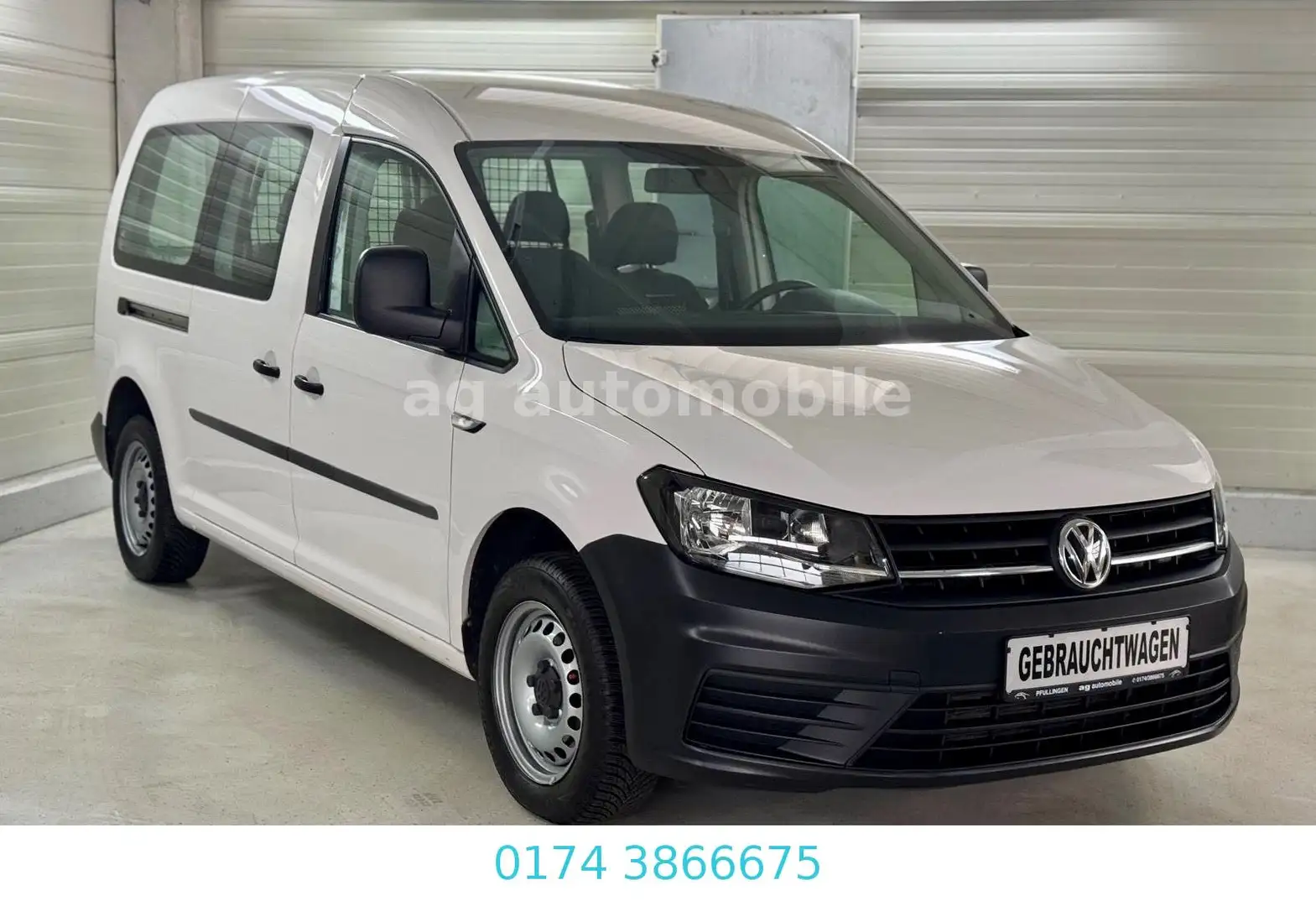 Volkswagen Caddy /Maxi Kombi BMT/Klima/1 Hand Blanc - 1