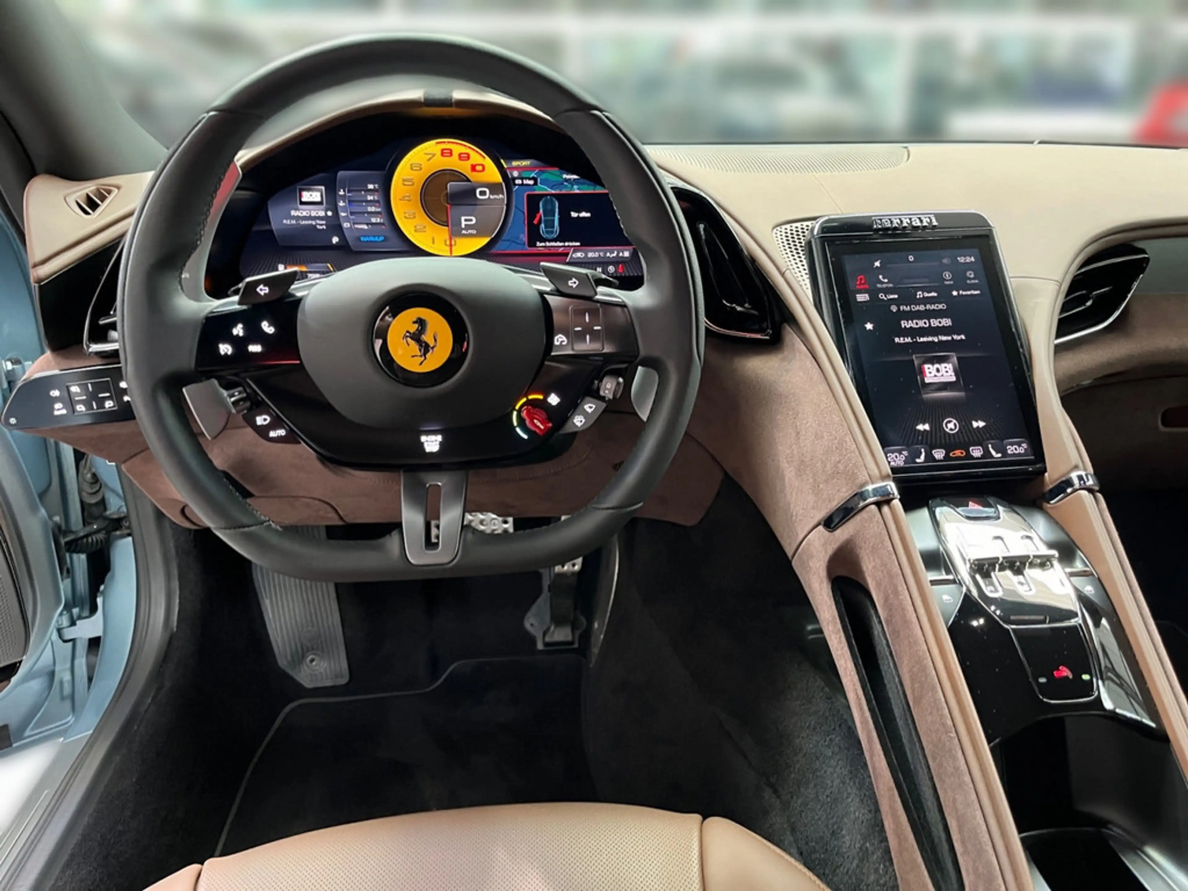 Ferrari Roma Grigio Alloy*Cioccolato*Magneride*Alcant — photo 6