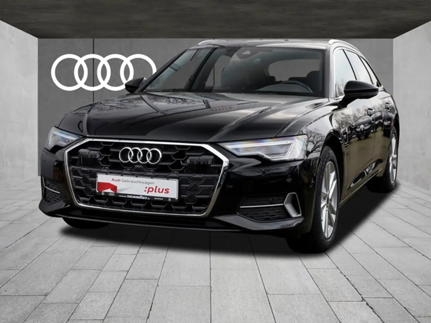 Audi A6 Avant 40 TDI Advanced AHK LED Navi+ ACC Leder Schwarz - 2