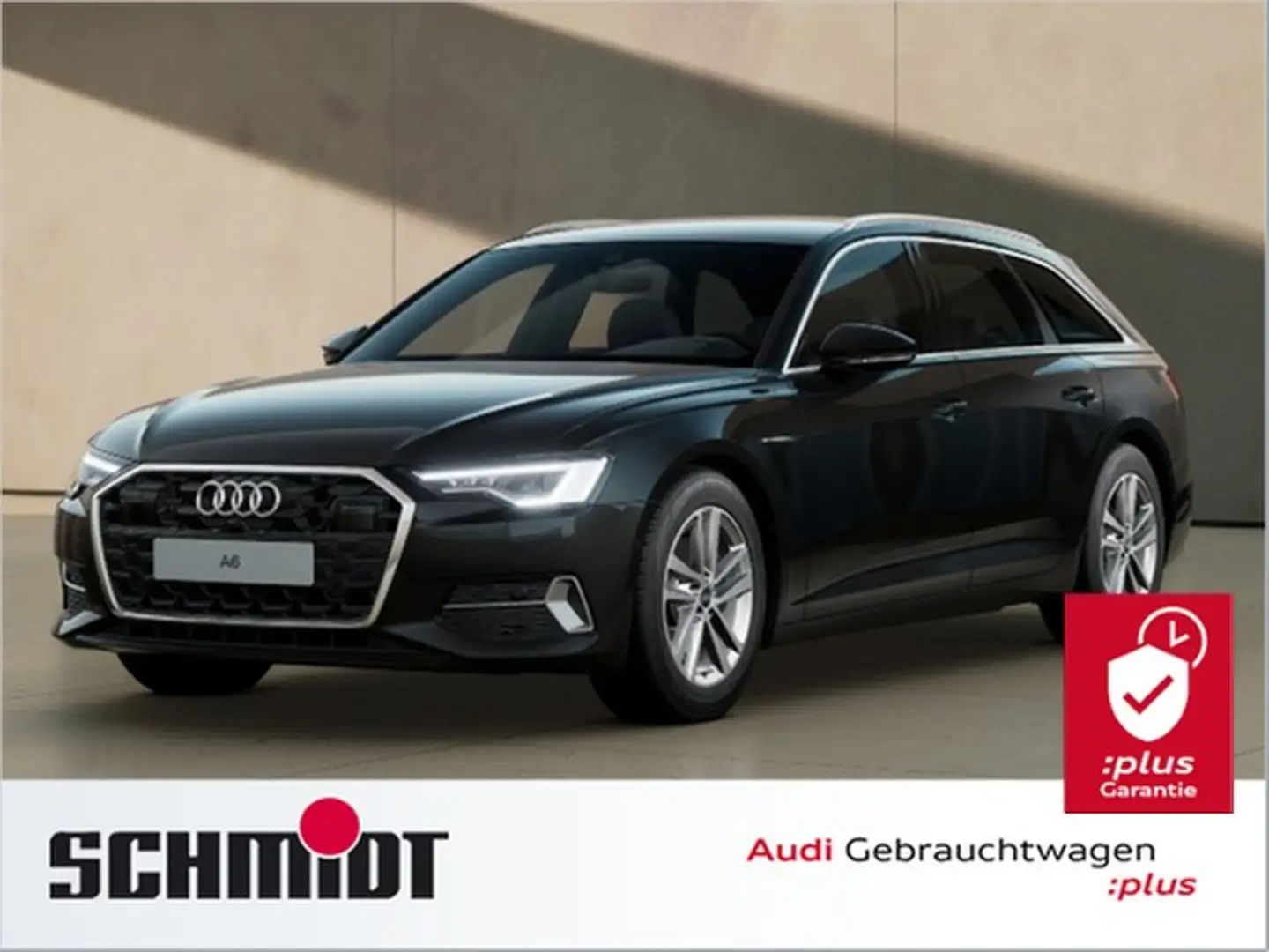 Audi A6 Avant 40 TDI Advanced AHK LED Navi+ ACC Leder Schwarz - 1
