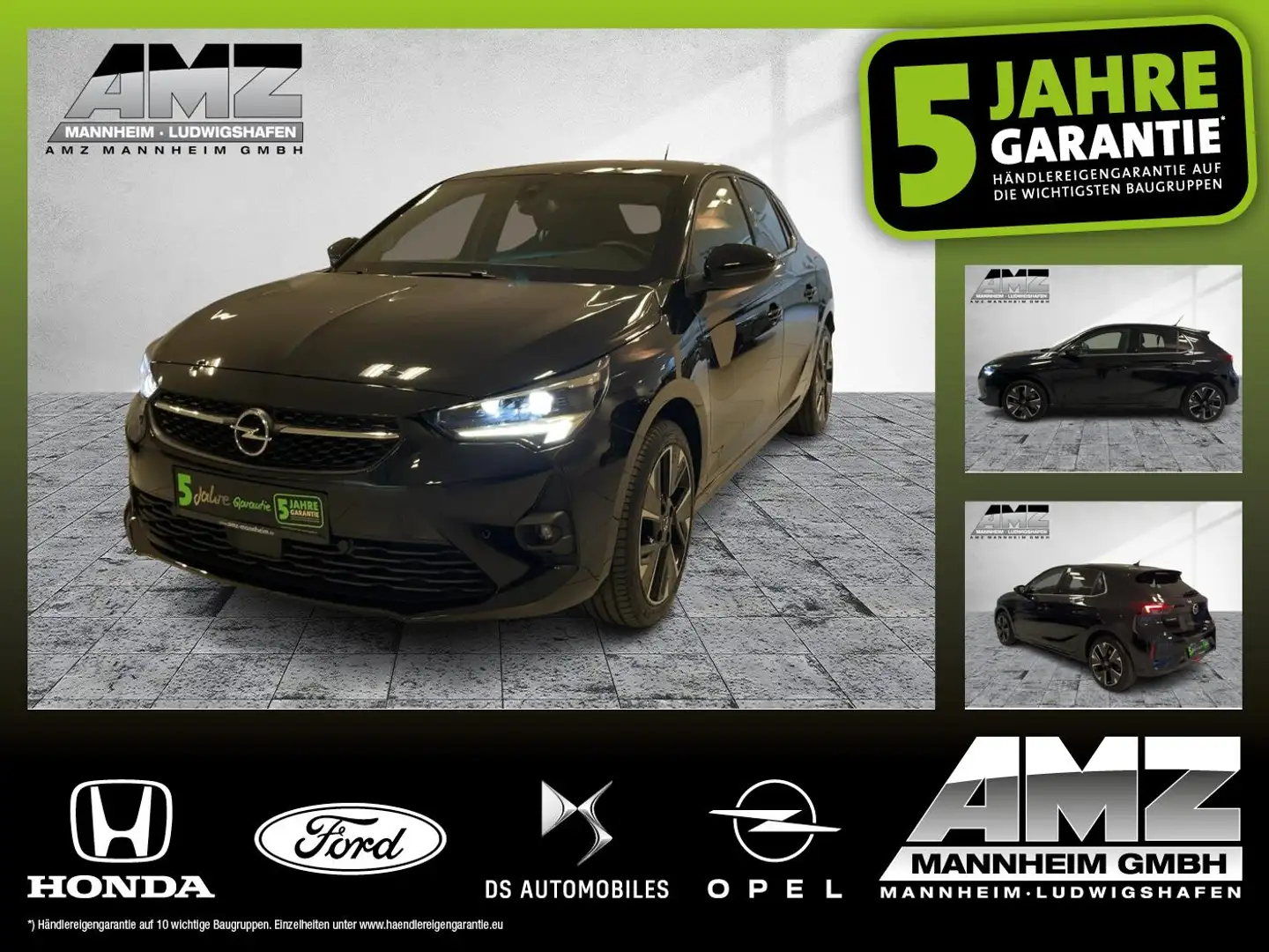 Opel Corsa-e Ultimate LED+Navi+Kamera+Klimaautomatik Schwarz - 1