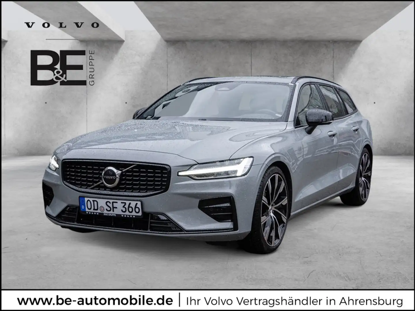Volvo V60 B4 Plus Dark ACC Pano H-K Grau - 1