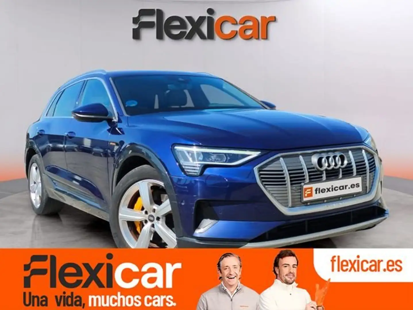 Audi e-tron 55 quattro Advanced Bleu - 1