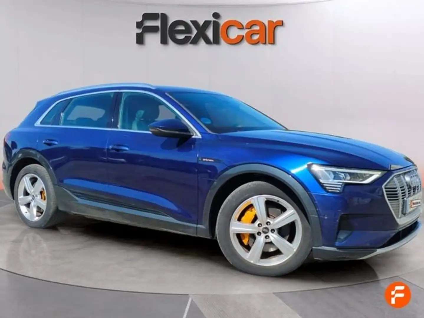 Audi e-tron 55 quattro Advanced Bleu - 2