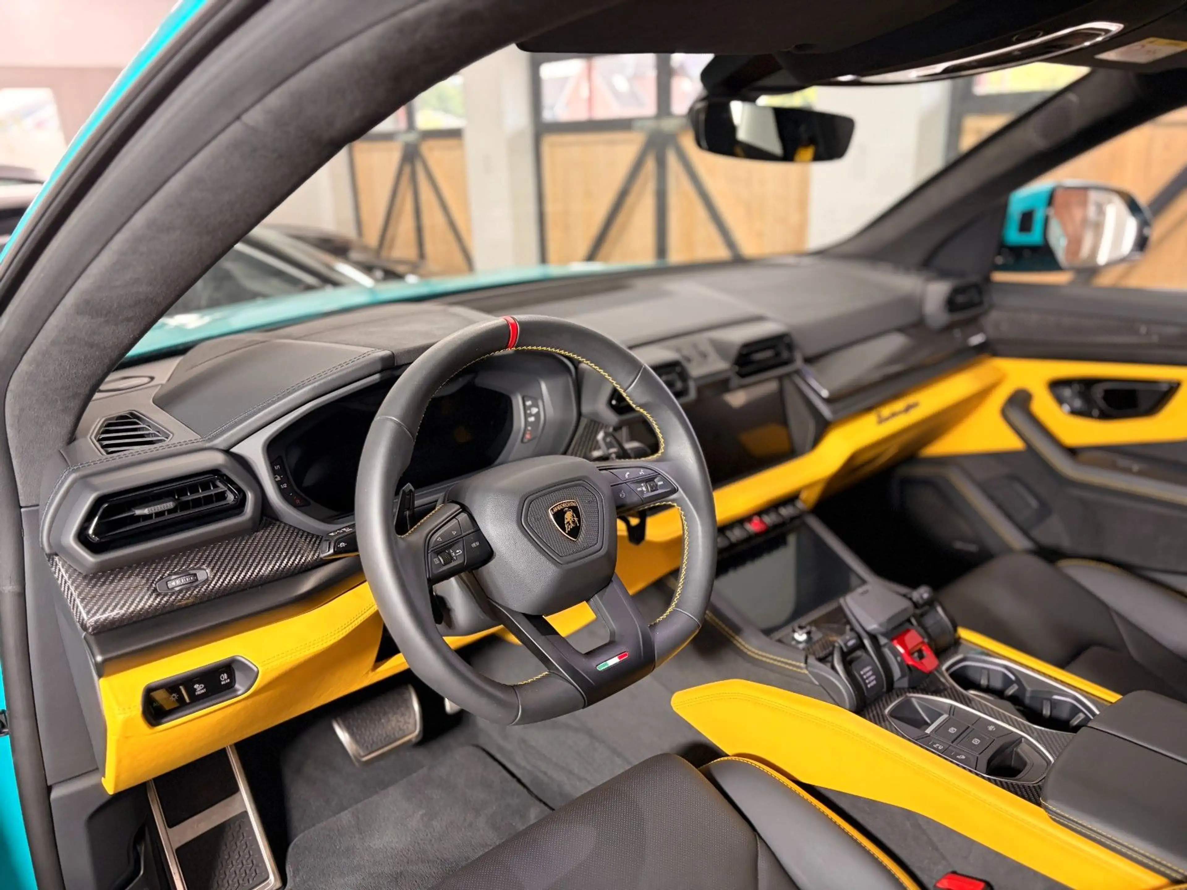 Lamborghini Urus SE PANO/23"/B&O/MASSAGE/BLU GAUCO-NERO ADE — photo 9