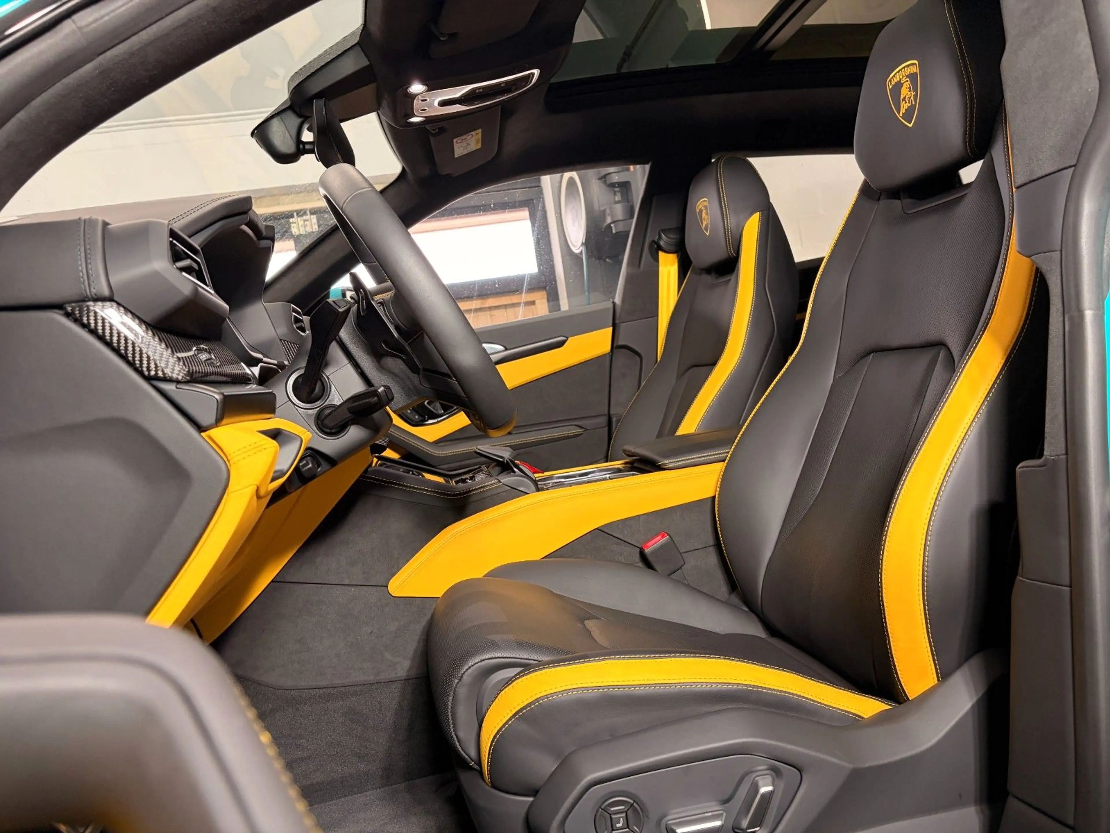 Lamborghini Urus SE PANO/23"/B&O/MASSAGE/BLU GAUCO-NERO ADE — photo 11