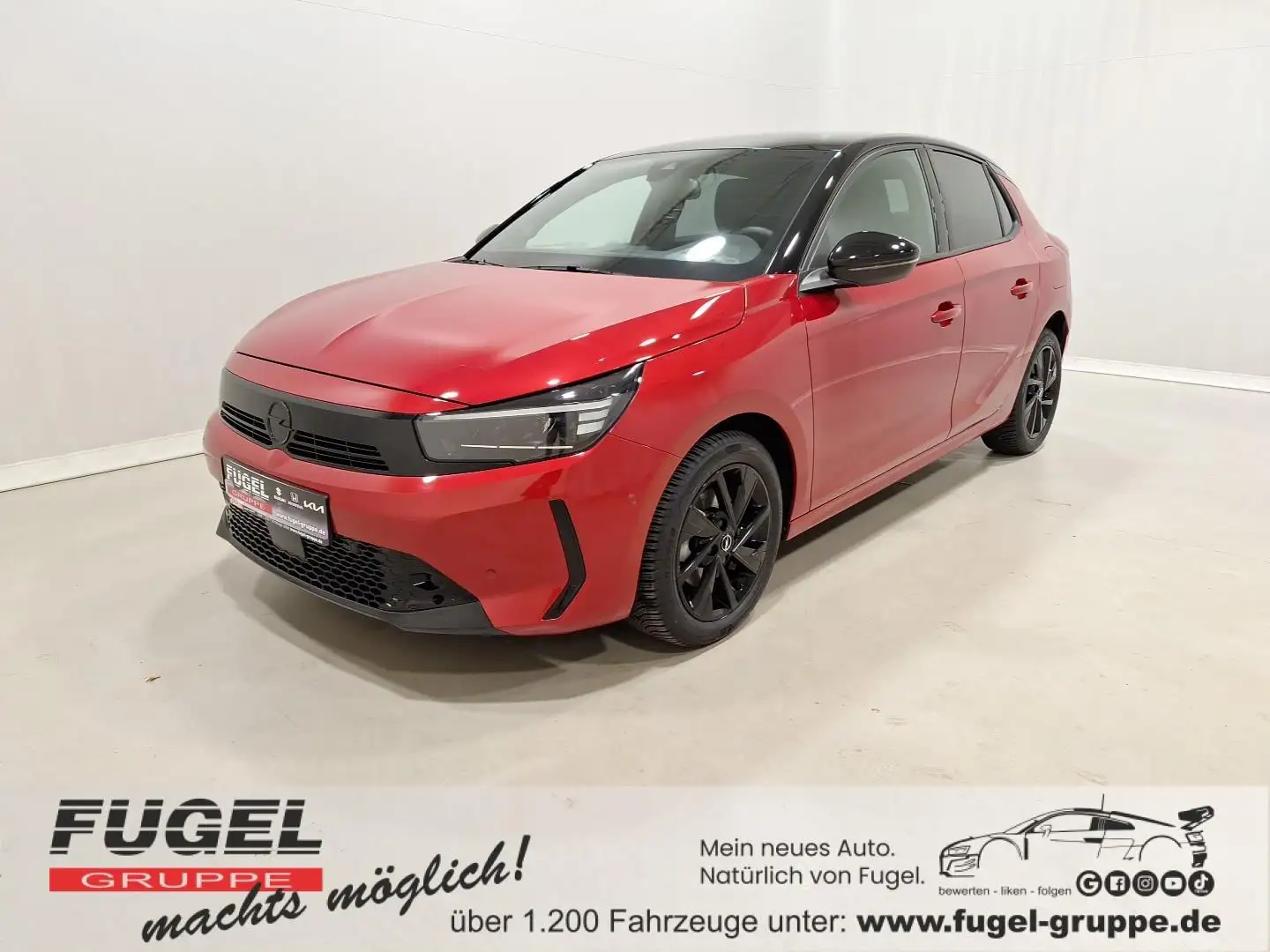 Opel Corsa F 1.2 DI Turbo GS NAVI|LED|SHZ|R-KAMERA Rouge - 1