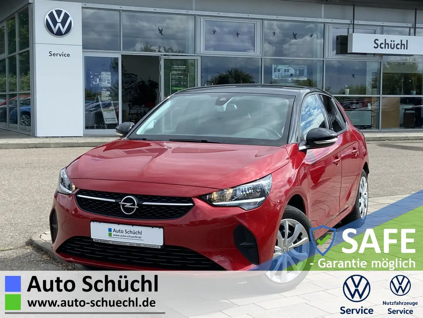 Opel Corsa -e EDITION CCS+NAVI+SHZ+GRA+PDC Rot - 1