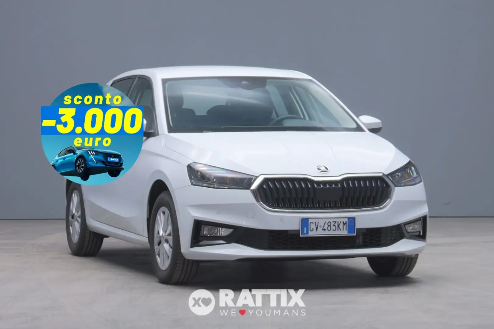Skoda Fabia 1.0 MPI EVO 80CV Selection Bianco - 1