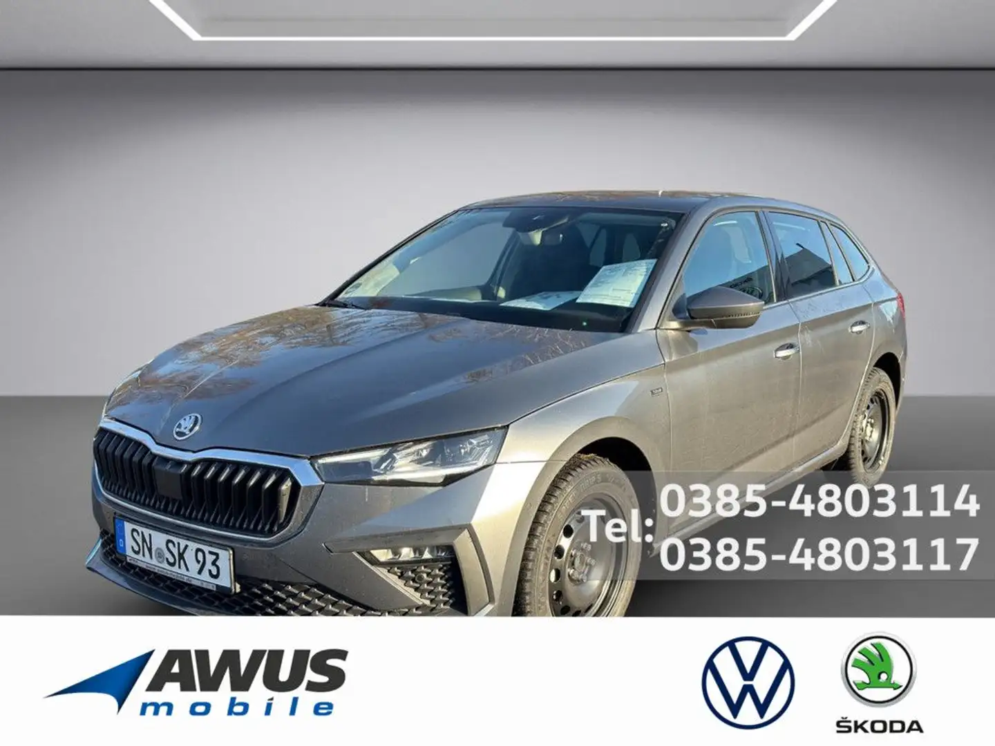 Skoda Scala 1.5TSI DSG Tour AHK SHZ AHK ACC FACEL. LED Grau - 1