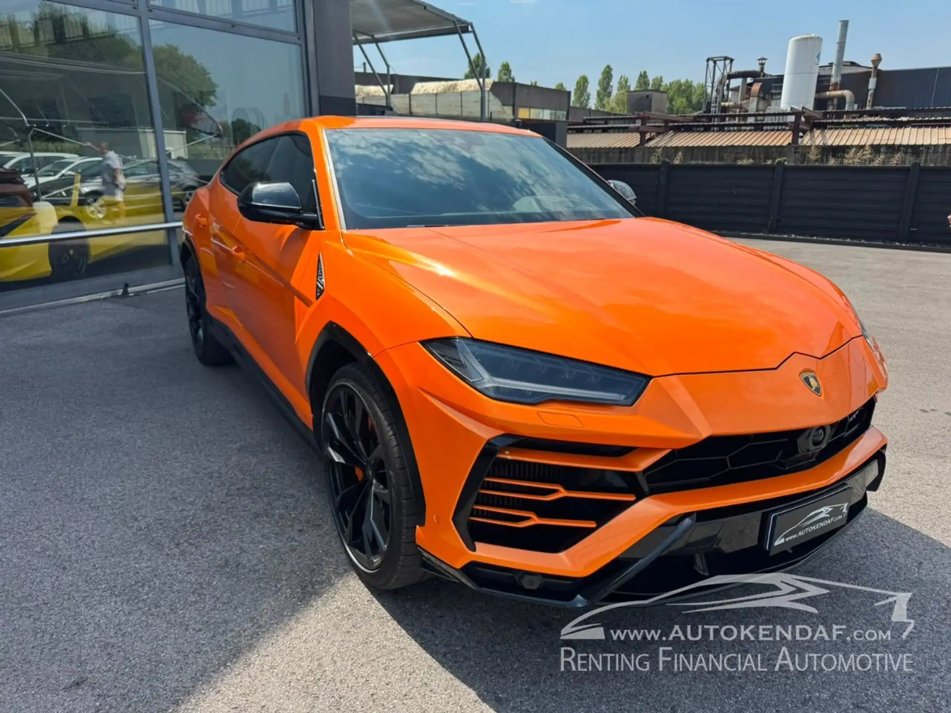 람보르기니 우루스 2021 주황 사진 2