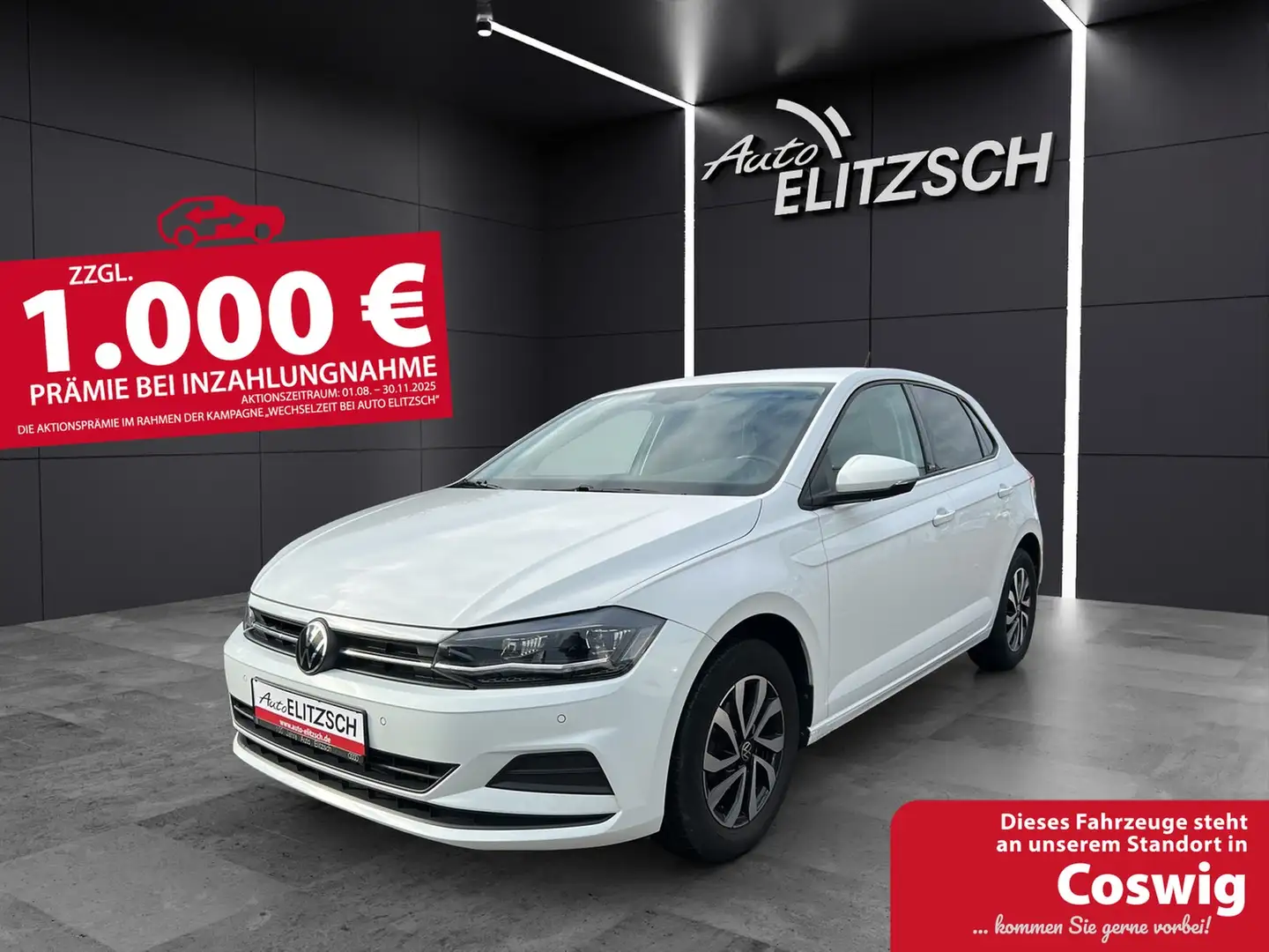 Volkswagen Polo TSI Active LED Climatronic ACC PDC SH LM Weiß - 1
