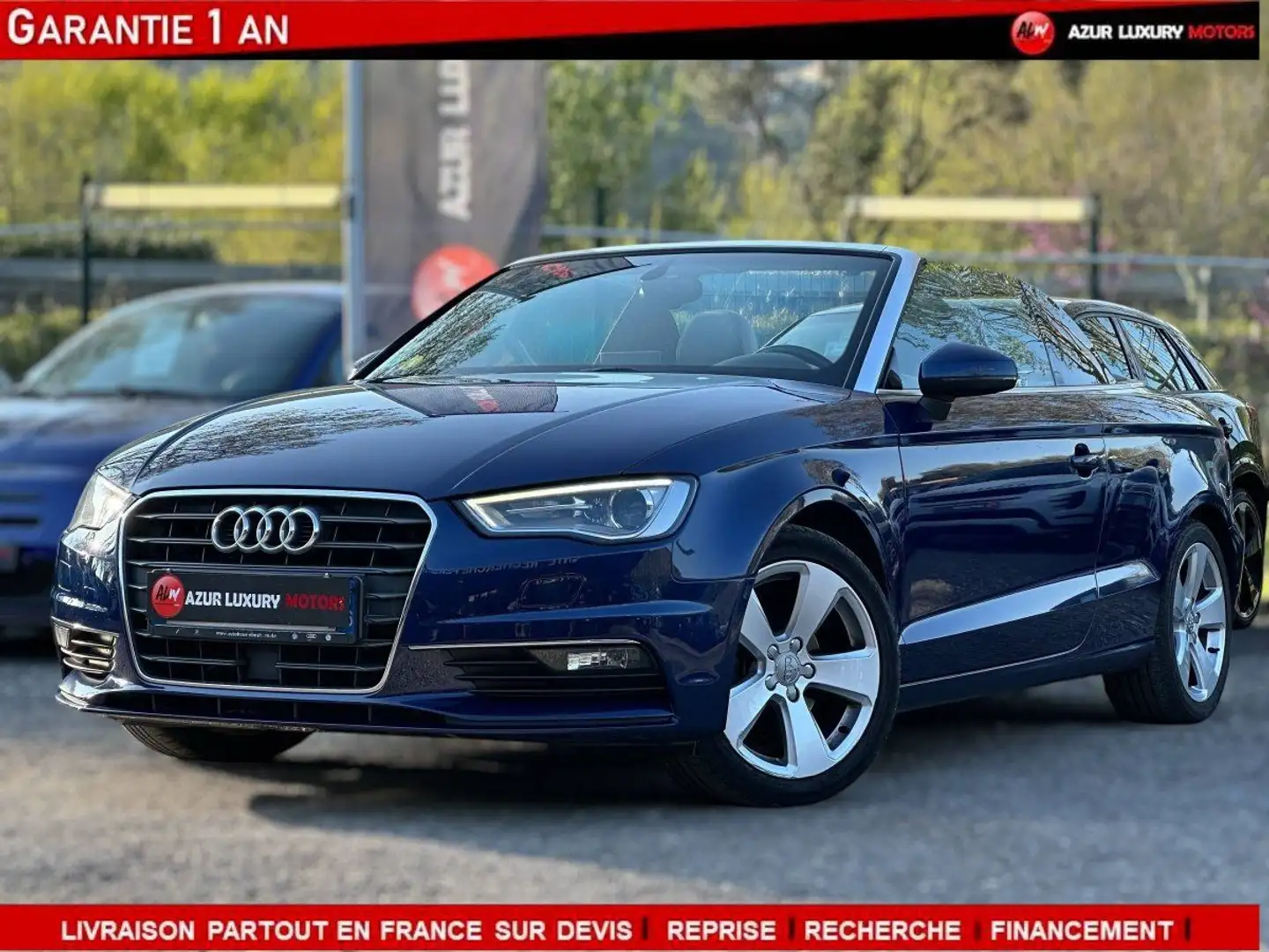 Audi A3 III 2.0 TDI 150ch FAP Ambition Luxe Bleu - 1