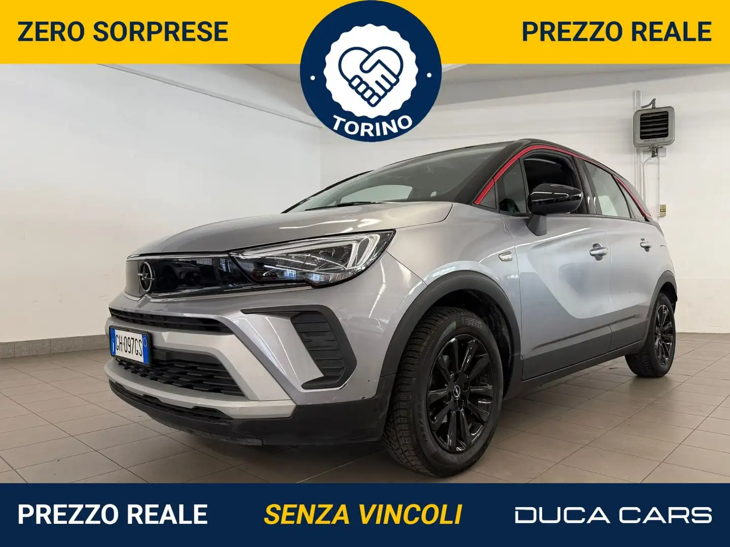 Opel Crossland Crossland 1.2 12V Start&Stop GS Line Grijs - 1