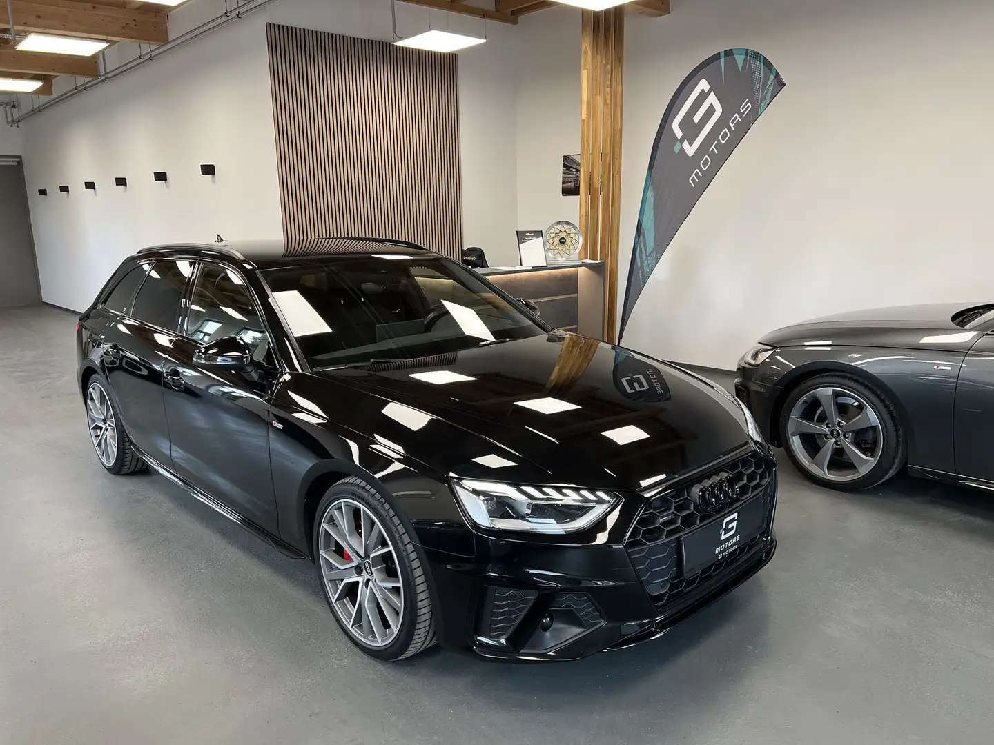 Audi A4 40 TDI SPORT QUATTRO 3X SLINE VIRTUAL STDHZ AMB+ Schwarz - 2