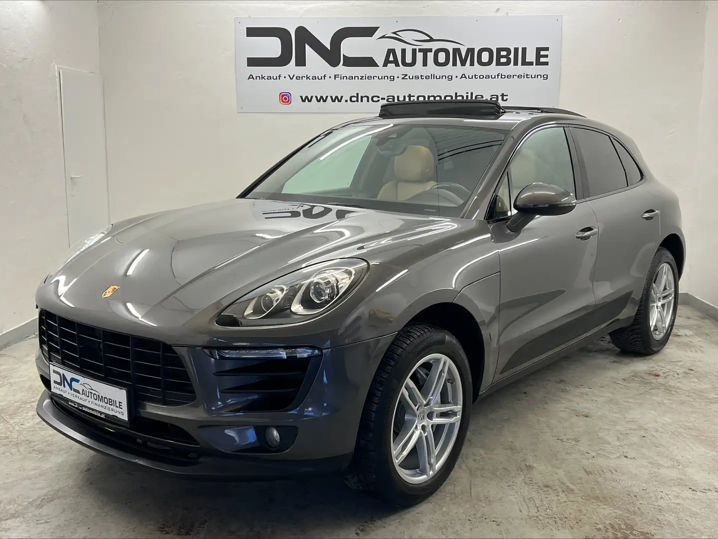 Porsche Macan S Diesel 3,0 V6 Aut.*PANO*SHZ* Gris - 1