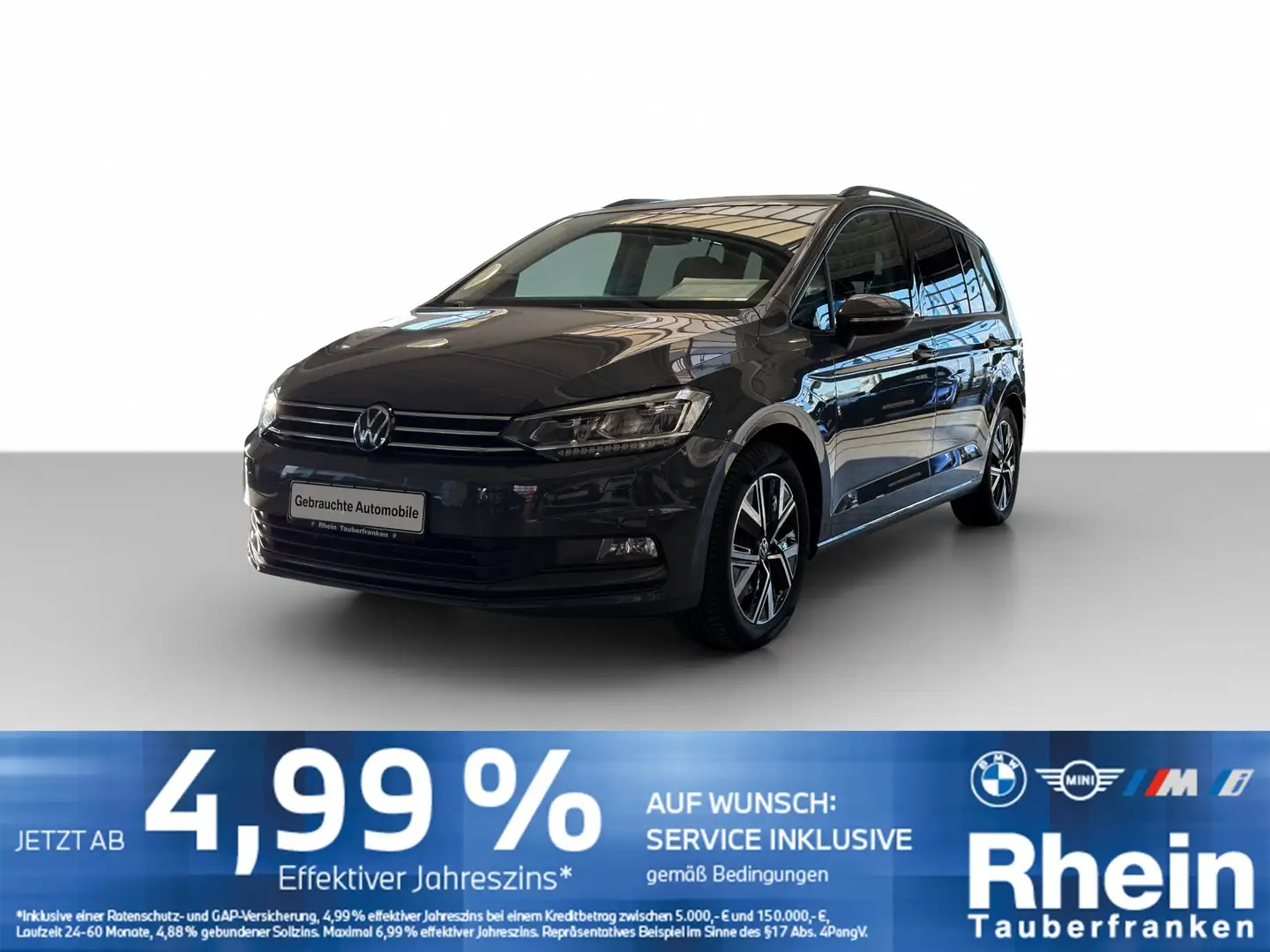 Volkswagen Touran Navi*Pano*Standheiz*ACC*LED* Grau - 1