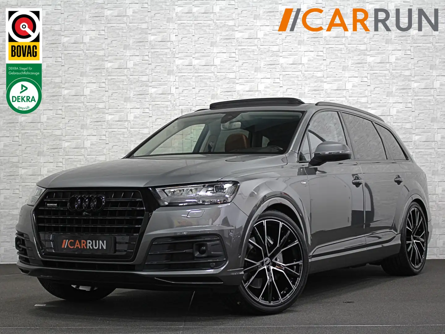 Audi Q7 3.0 V6 Benzine S-Line 7 Persoons | 360 | Acc | Mas Grau - 1