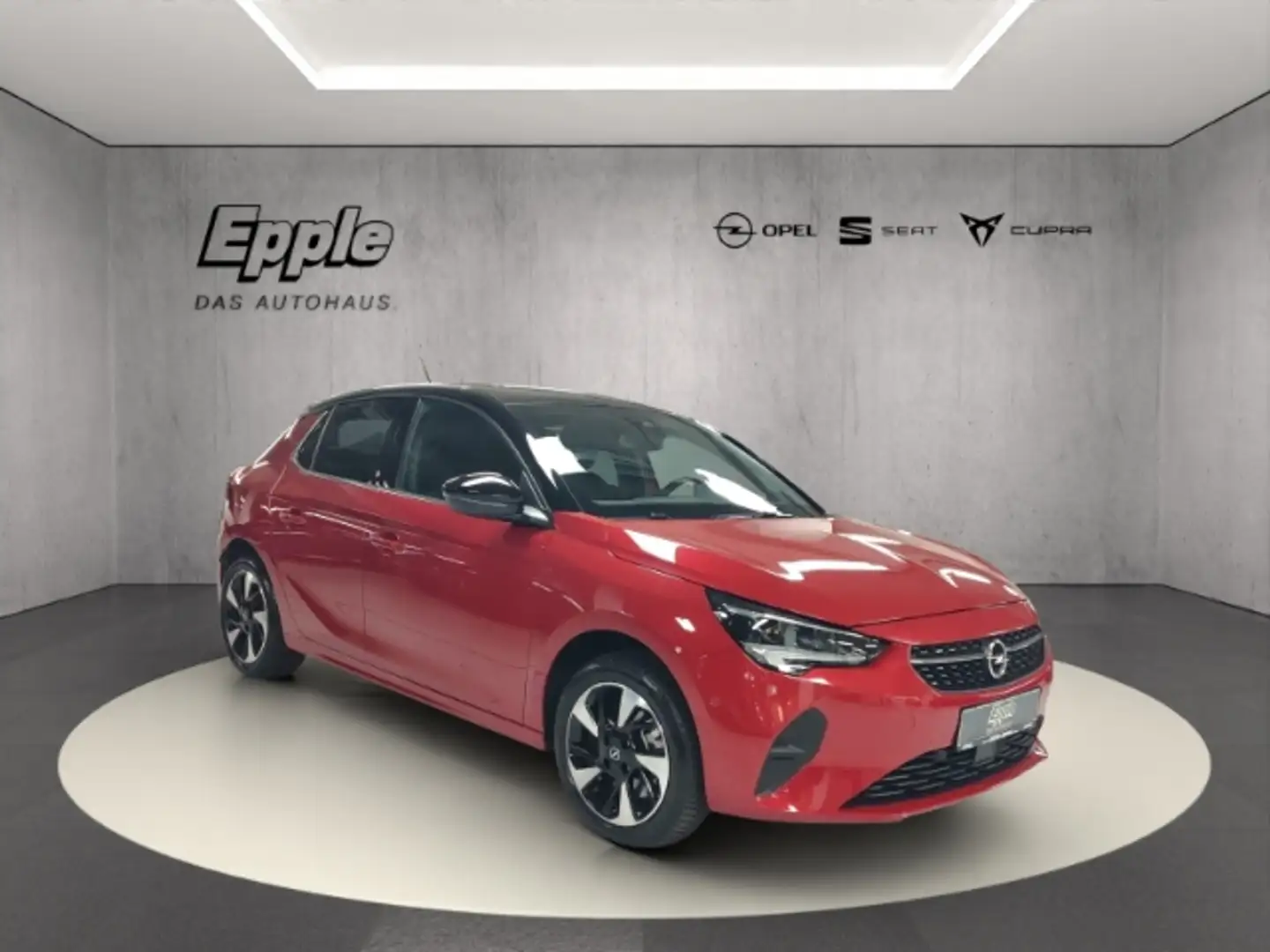 Opel Corsa-e Elegance On Board 11 kw Glasdach 180° kamera Rouge - 1